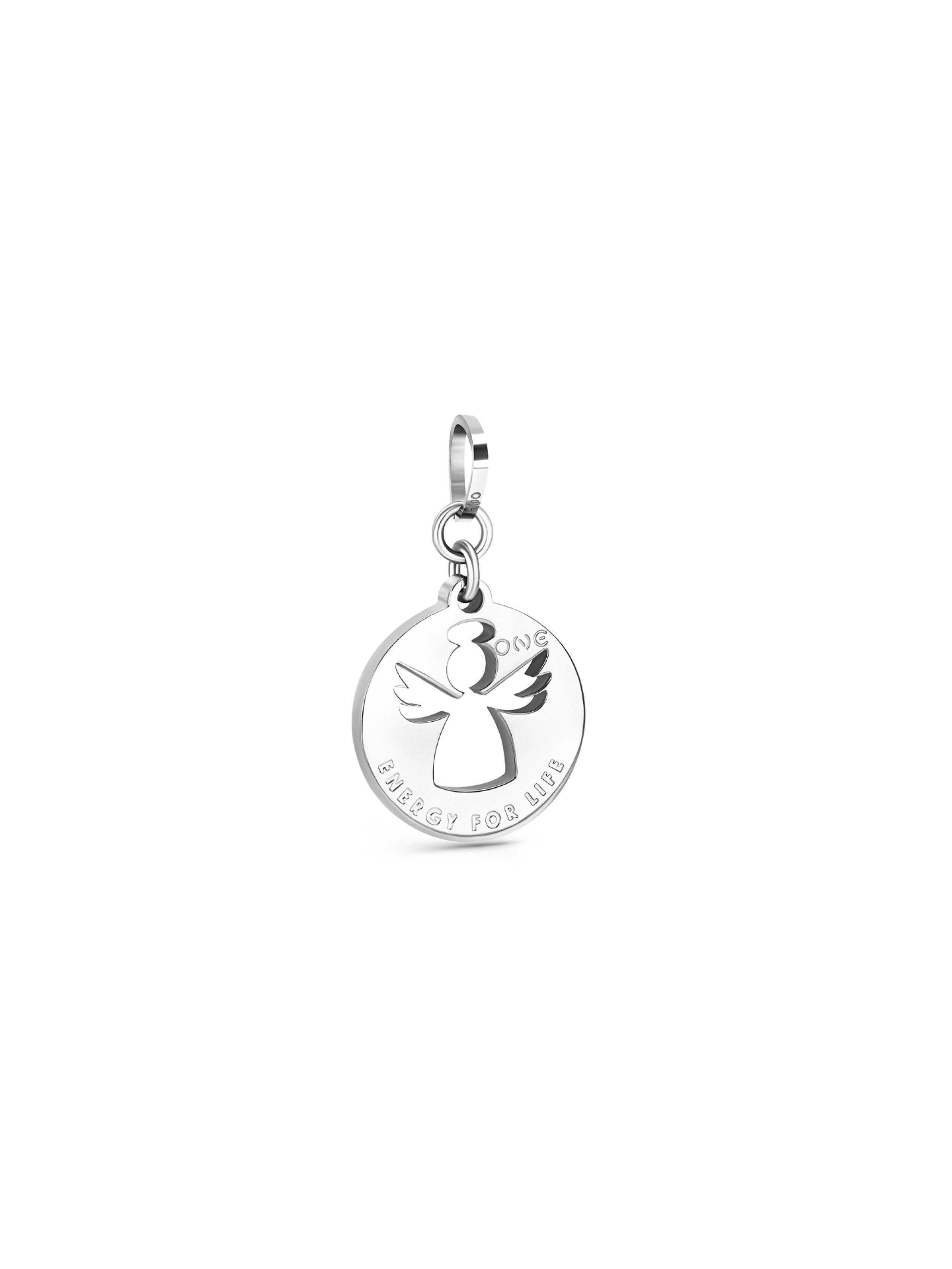 Ana Joalheiros - Charms One - Charm One Charm One Energy "Guardian angel" Silver OJEBC755 Anjo