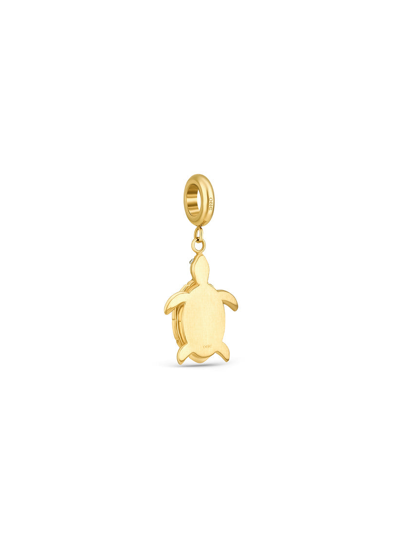 Ana Joalheiros - Charms One - Charm One Energy Sea Turtle Golden OJEBC786 Tartaruga