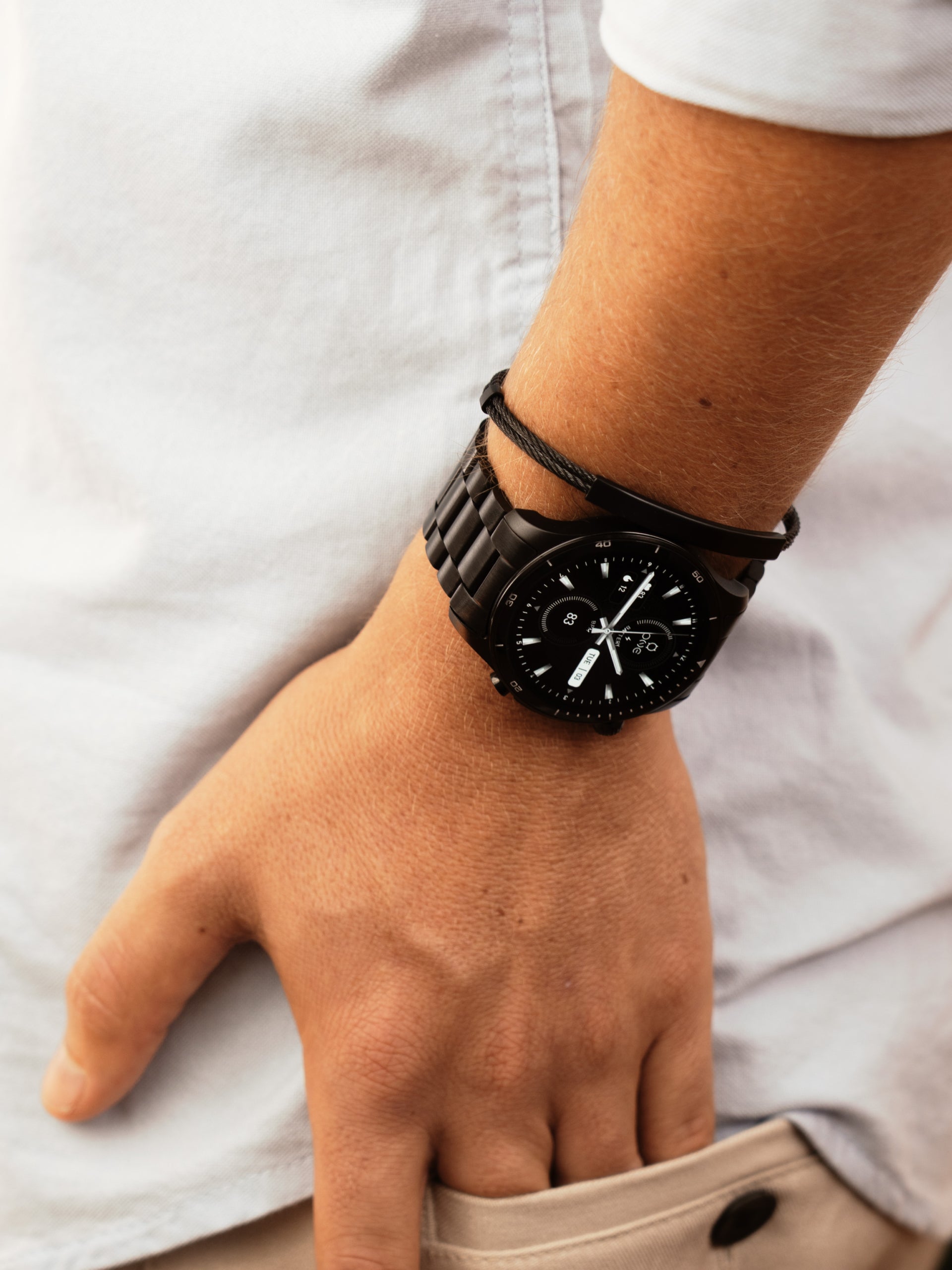 Ana Joalheiros - Peças One - Charm One Men Endurance Black OAMB4208SP conjunto