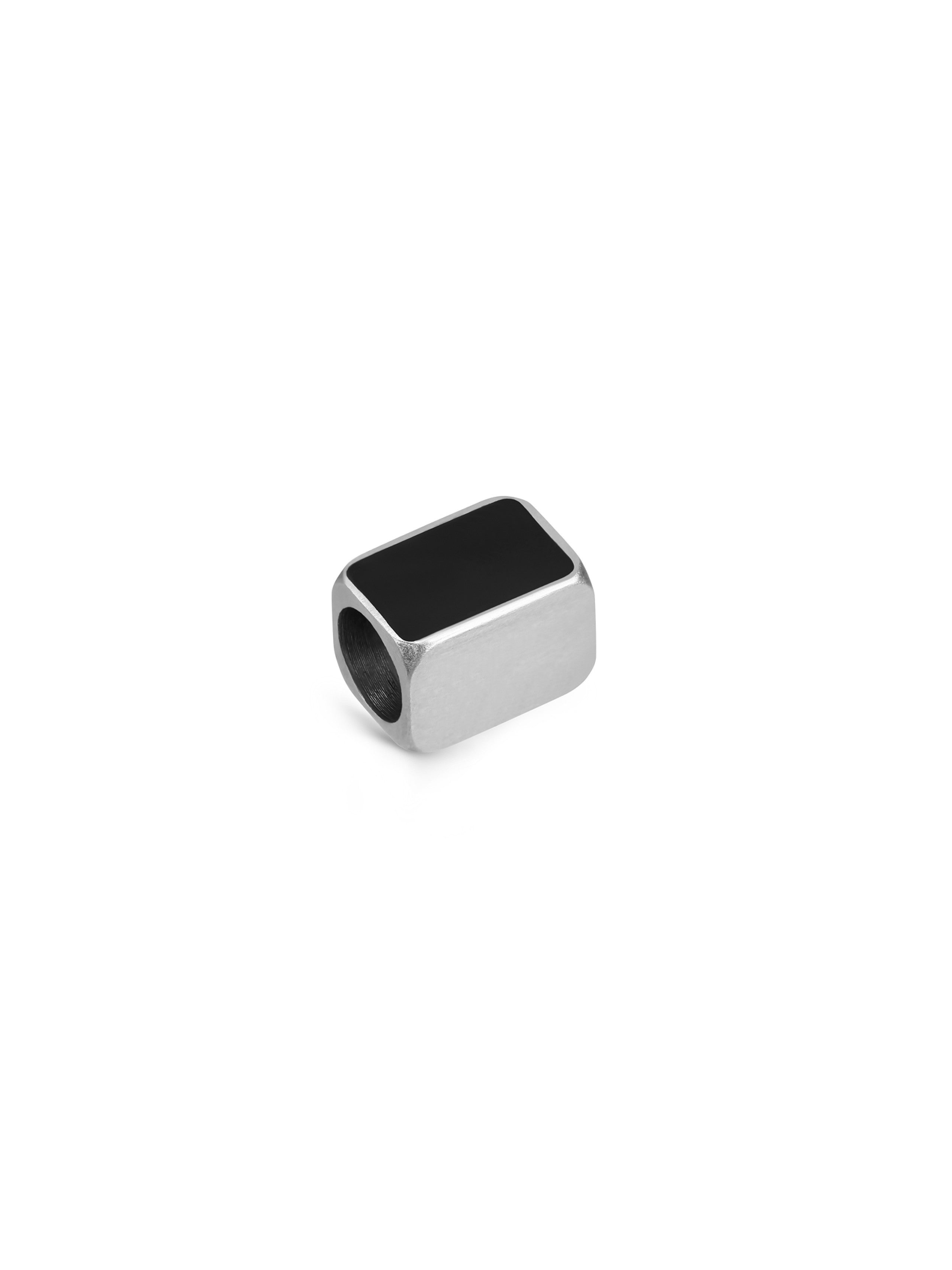 Ana Joalheiros - Peças One - Charm One Men Silver Black OAMM5103SP 