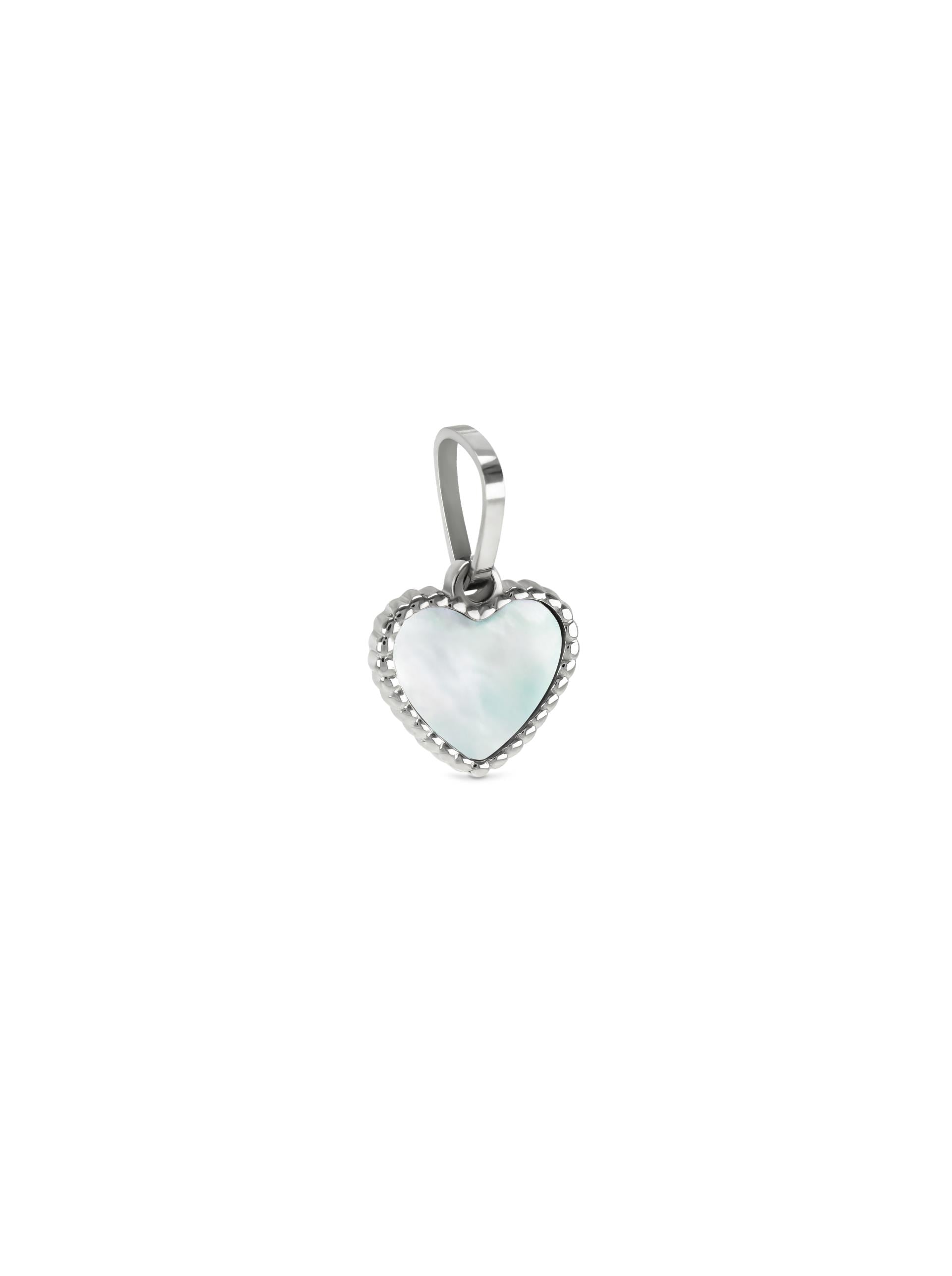 Ana Joalheiros - Peças One - Charm One Pure Heart Silver OJEBC728 Coração