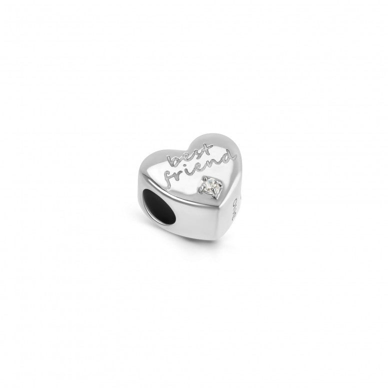 Ana Joalheiros - Charms One - Charm One  Story Energy for Life Friendship OJCS14S coração