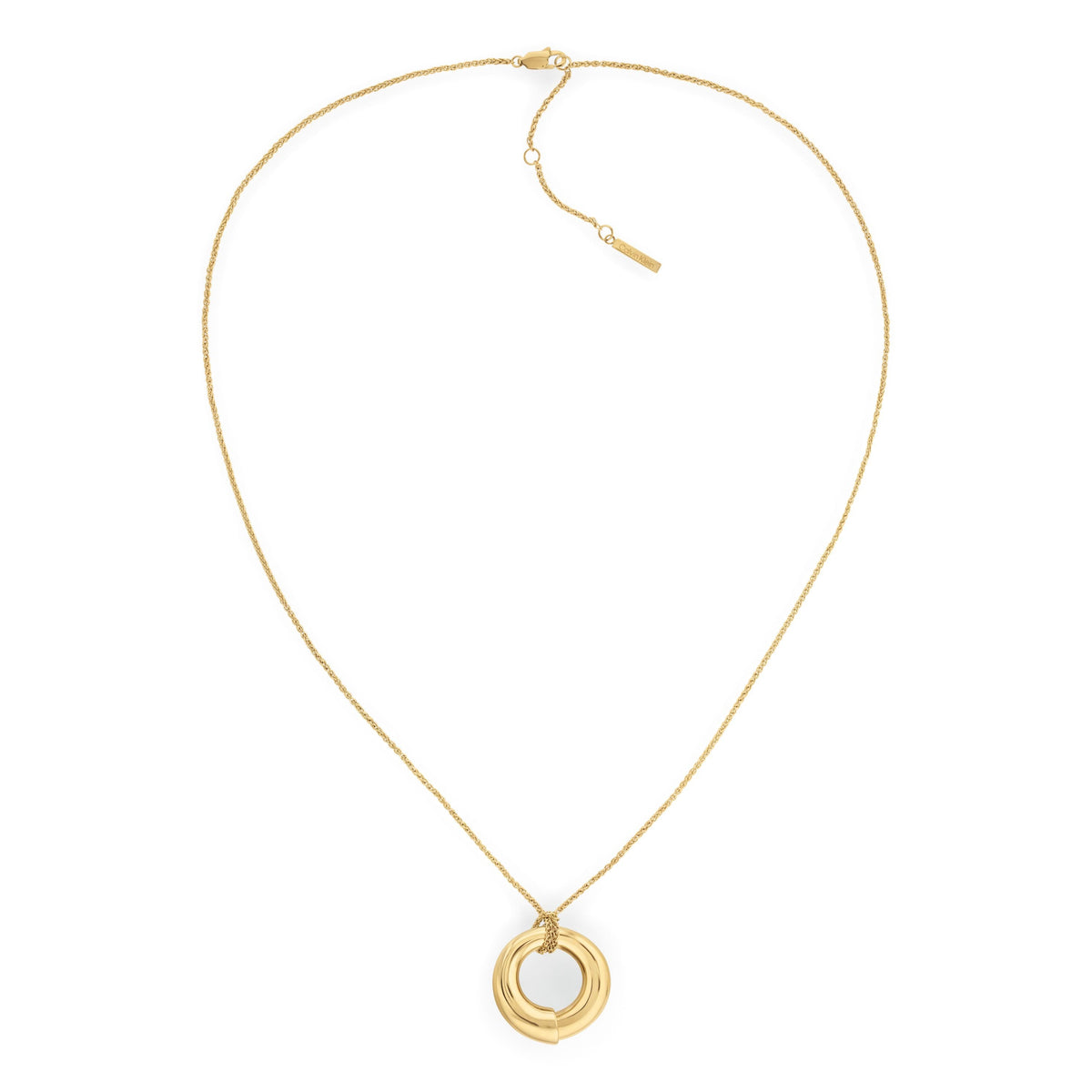 Ana Joalheiros - Colares Dourados - Colar Dourado Calvin Klein Spiral 35000761