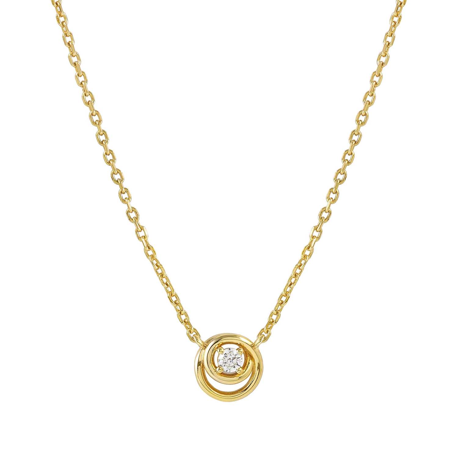 Ana Joalheiros - Colares dourados - Colar dourado prata Nomination Cosmic Love