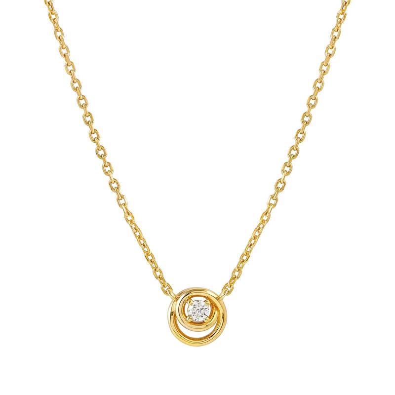 Ana Joalheiros - Colares dourados - Colar dourado prata Nomination Cosmic Love