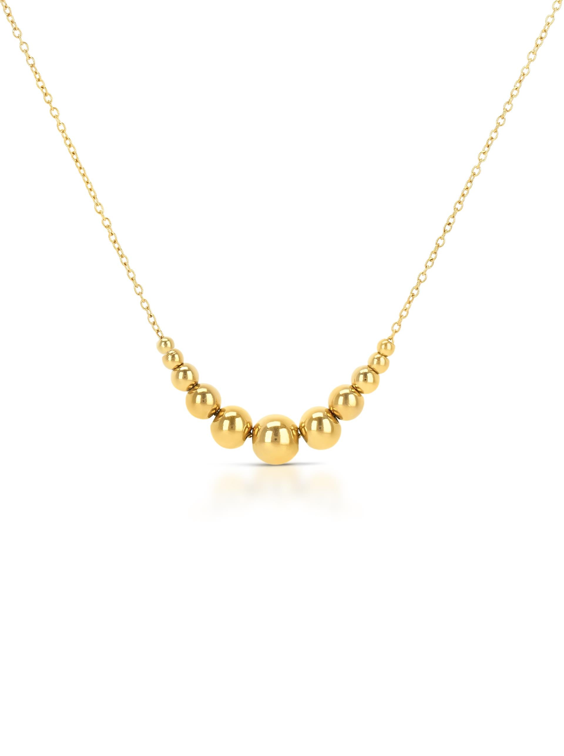 Ana Joalheiros - Colares Dourados - Colar Dourado One Infinity Fine Golden OJIDN04G