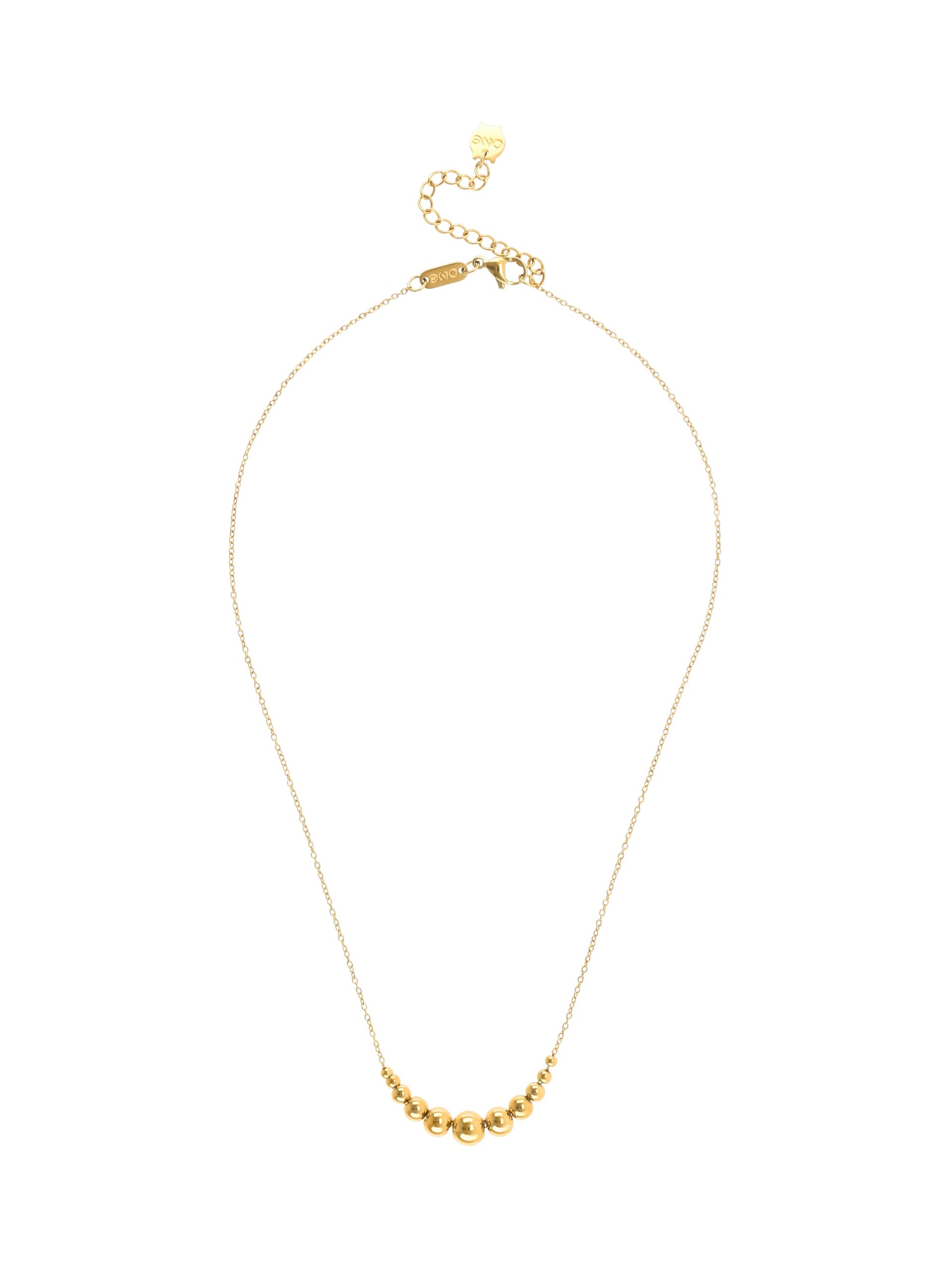 Ana Joalheiros - Colares Dourados - Colar Dourado One Infinity Fine Golden OJIDN04G SIMBOLO
