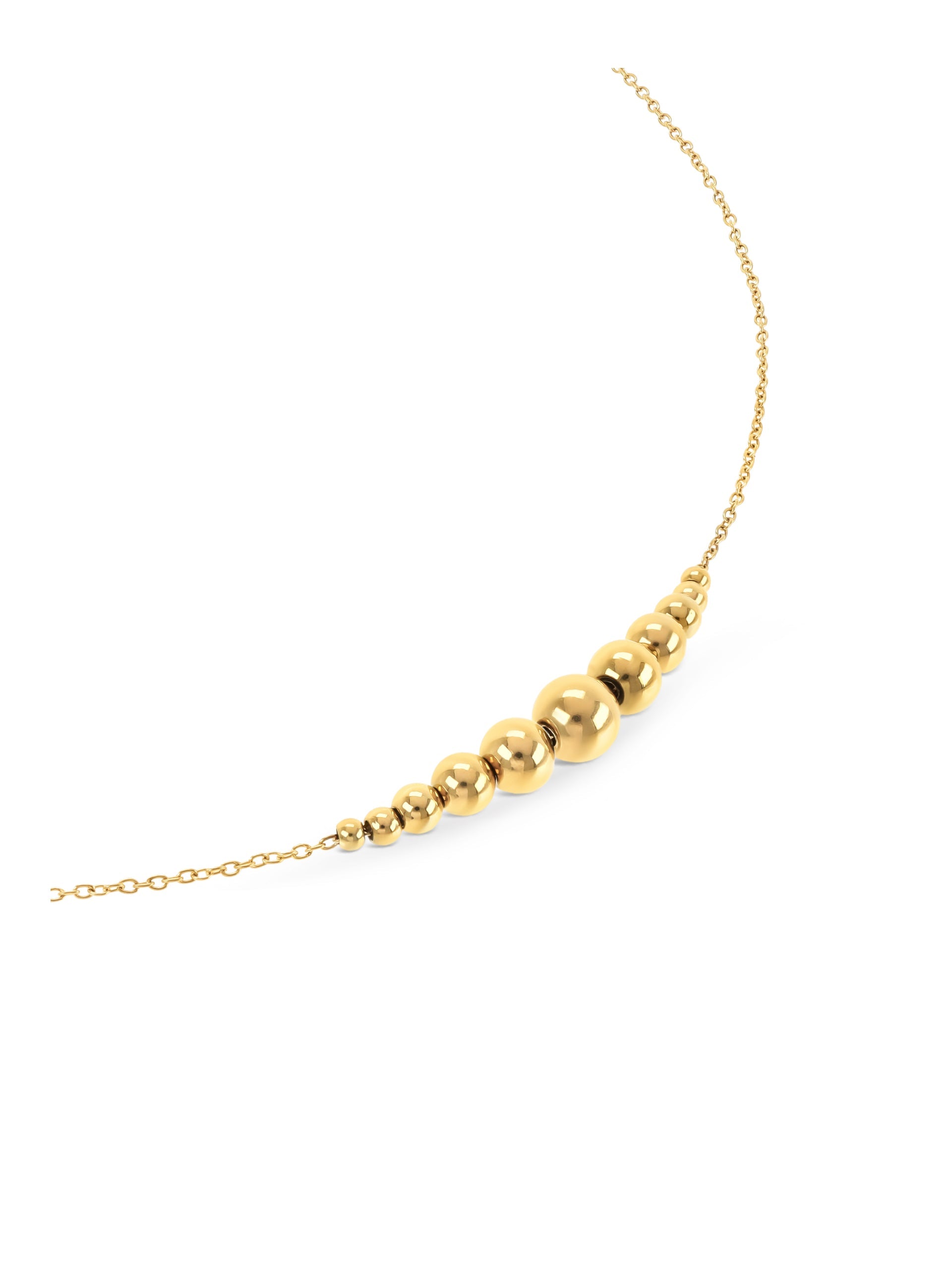 Ana Joalheiros - Colares Dourados - Colar Dourado One Infinity Fine Golden OJIDN04G 