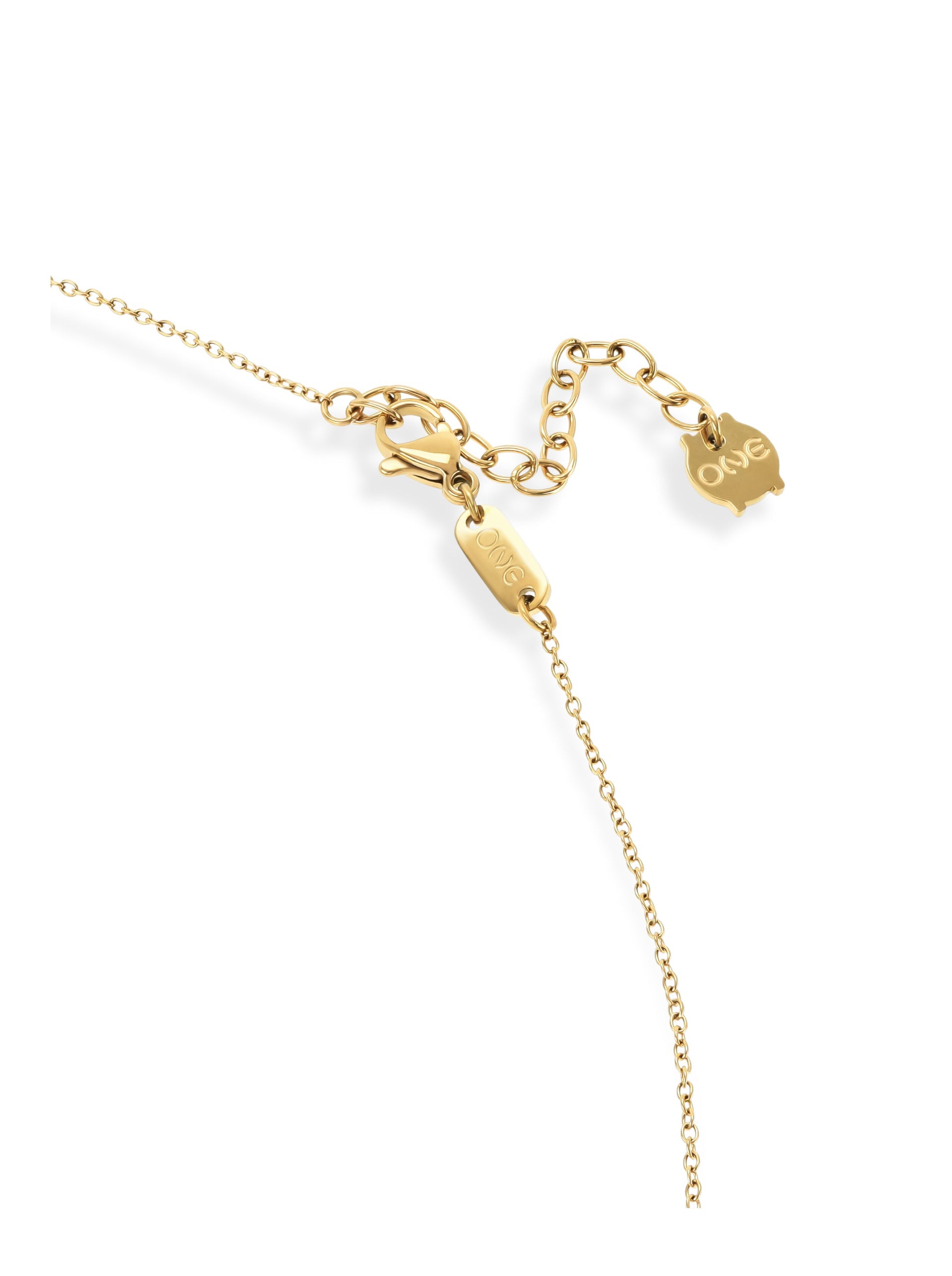 Ana Joalheiros - Colares Dourados - Colar Dourado One Infinity Fine Golden OJIDN04G 