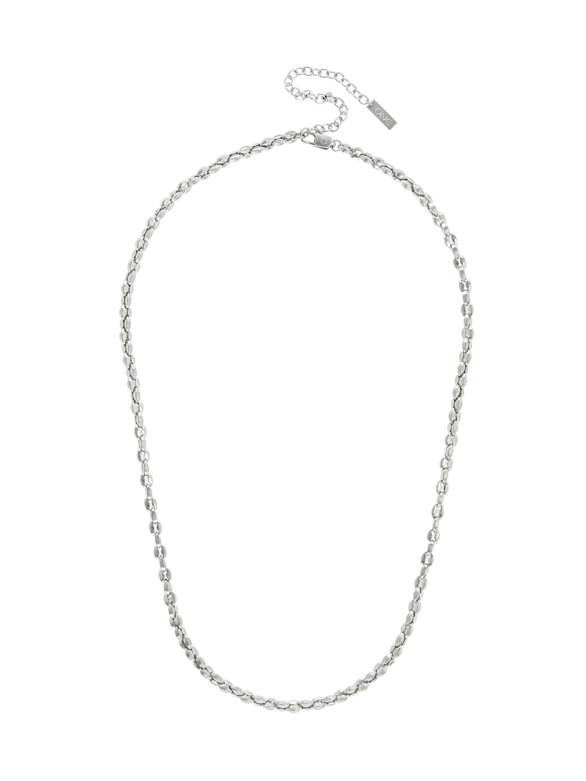 Ana Joalheiros - Colares Dourados - Colar Dourado One Men Iron Steel OAMN5102SS 