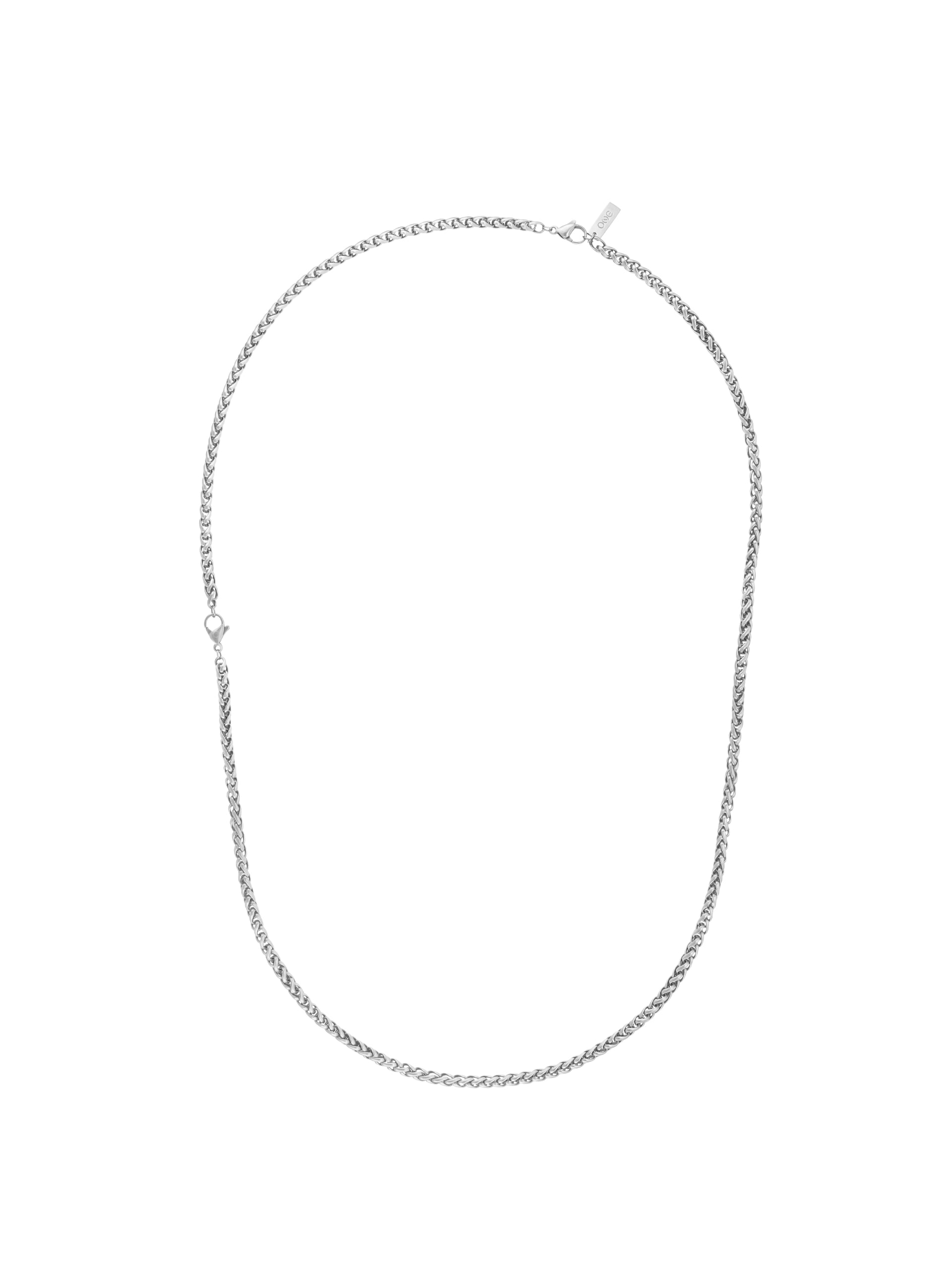 Ana Joalheiros - Colares Femininos - Colar One Men Serenity Mate Steel OAMN4202SS