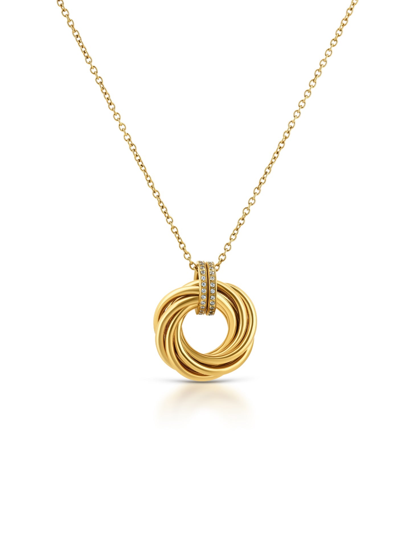 Ana Joalheiros - Colares Dourados - Colar Dourado One Neckmess Bellure Gold OJNN111G 