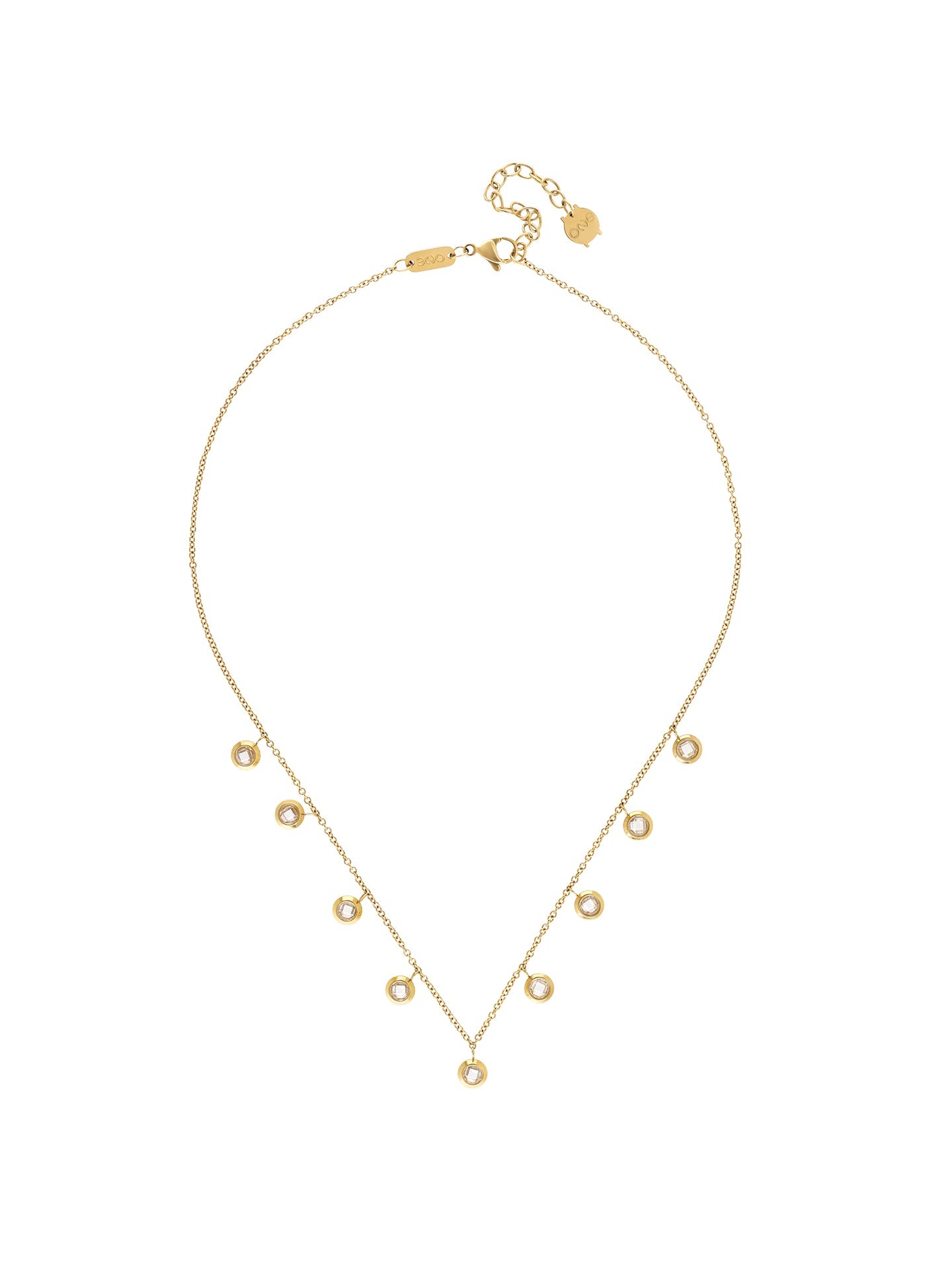 Ana Joalheiros - Colares Dourados - Colar Dourado One Neckmess Glow Golden OJNN77G 