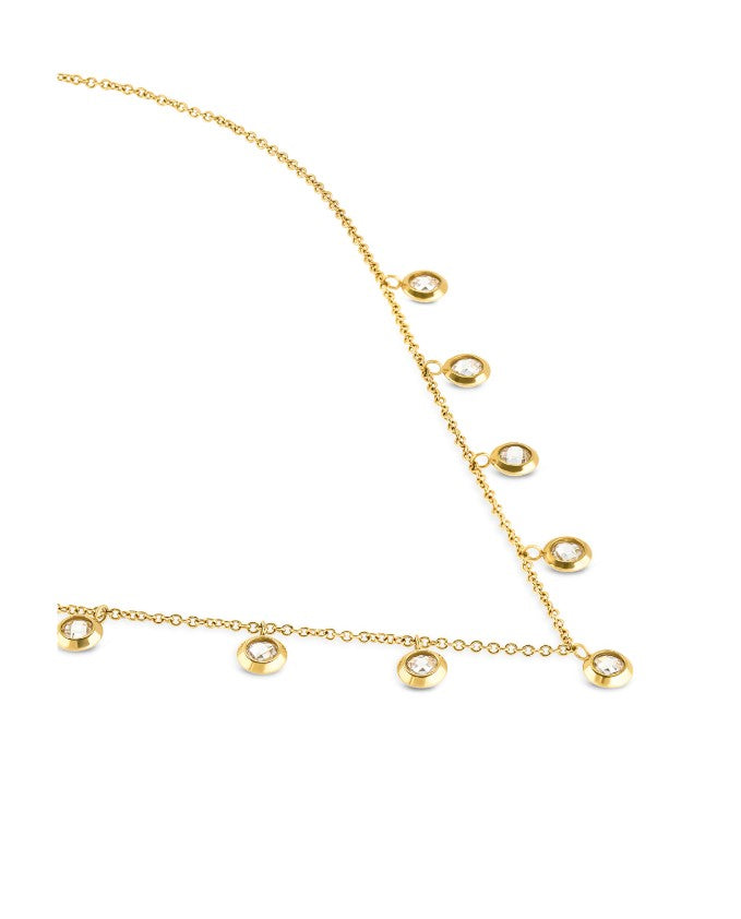 Ana Joalheiros - Colar Coração - Colar One Neckmess Glow Golden OJNN77G 