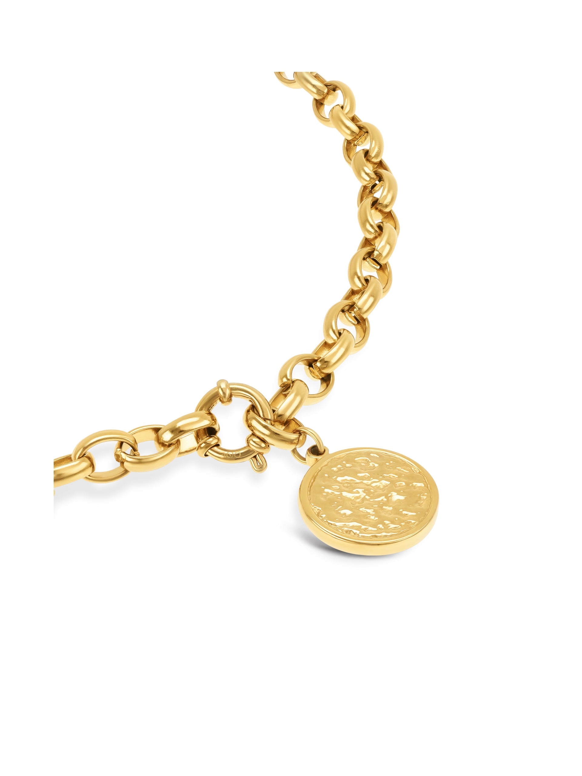 Ana Joalheiros - Colares Femininos - Colar One  Neckmess Powerfull Gold OJNN63G 