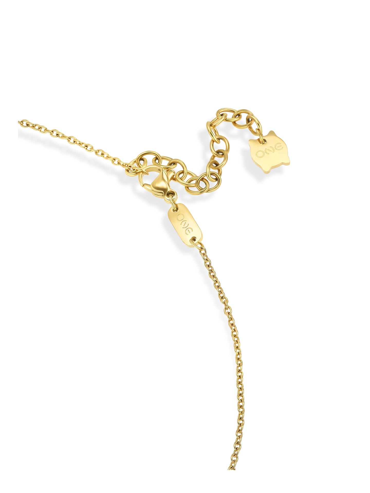 Ana Joalheiros - Colares Dourados - Colar Dourado One Senhora Neckmess Bellure Gold OJNN111G