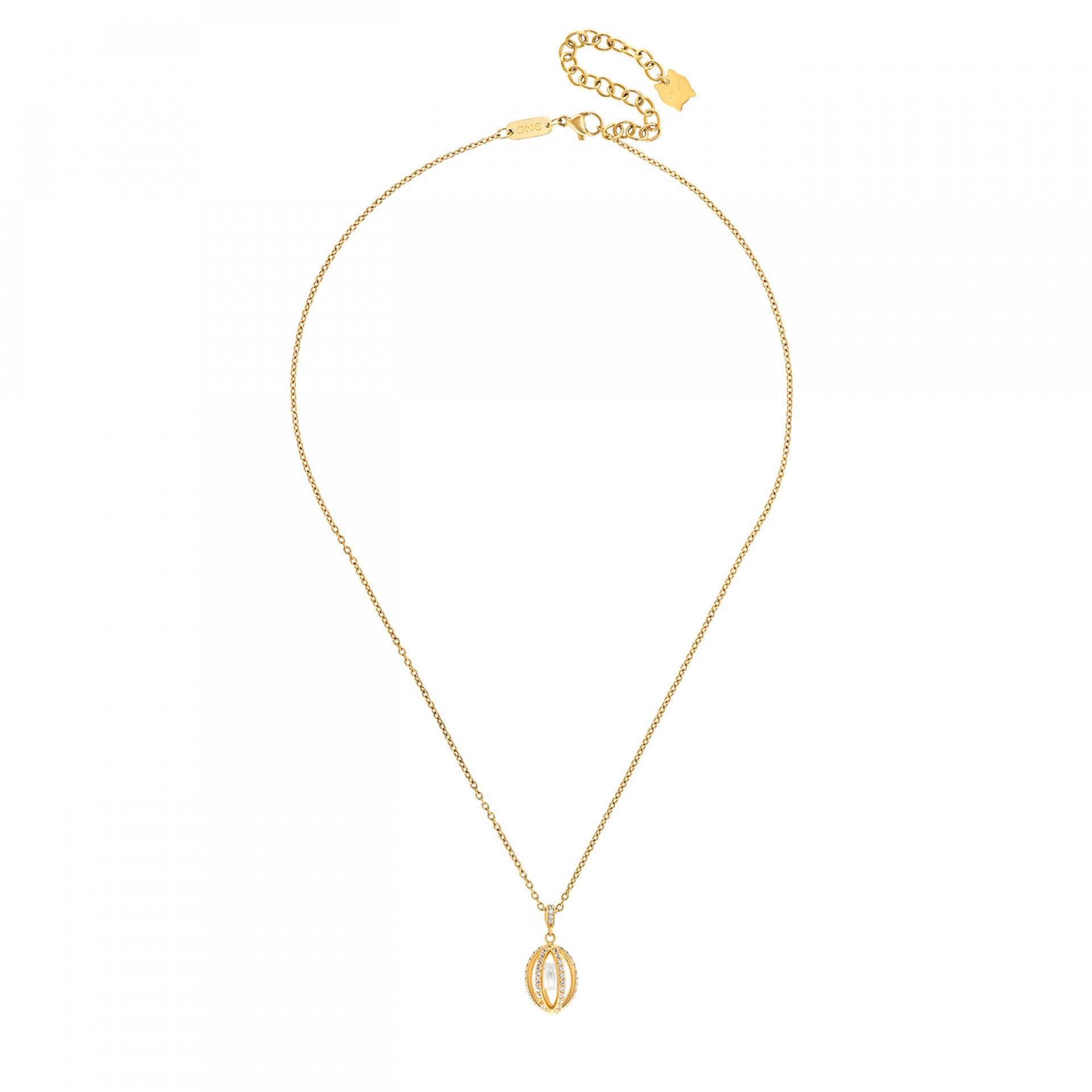 Ana Joalheiros - Colares Dourados - Colar Dourado One Senhora Neckmess Eclipse Gold OJNN110G Completo