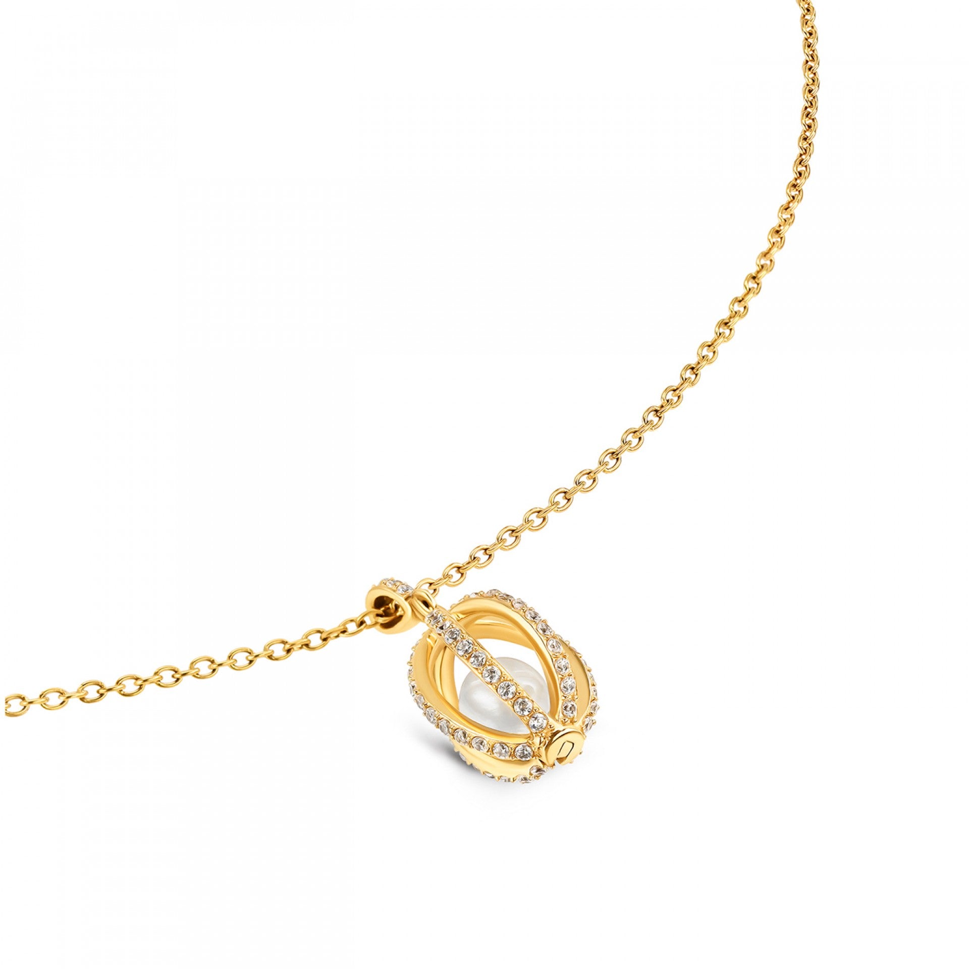 Ana Joalheiros - Colares Dourados - Colar Dourado One Senhora Neckmess Eclipse Gold OJNN110G Plano