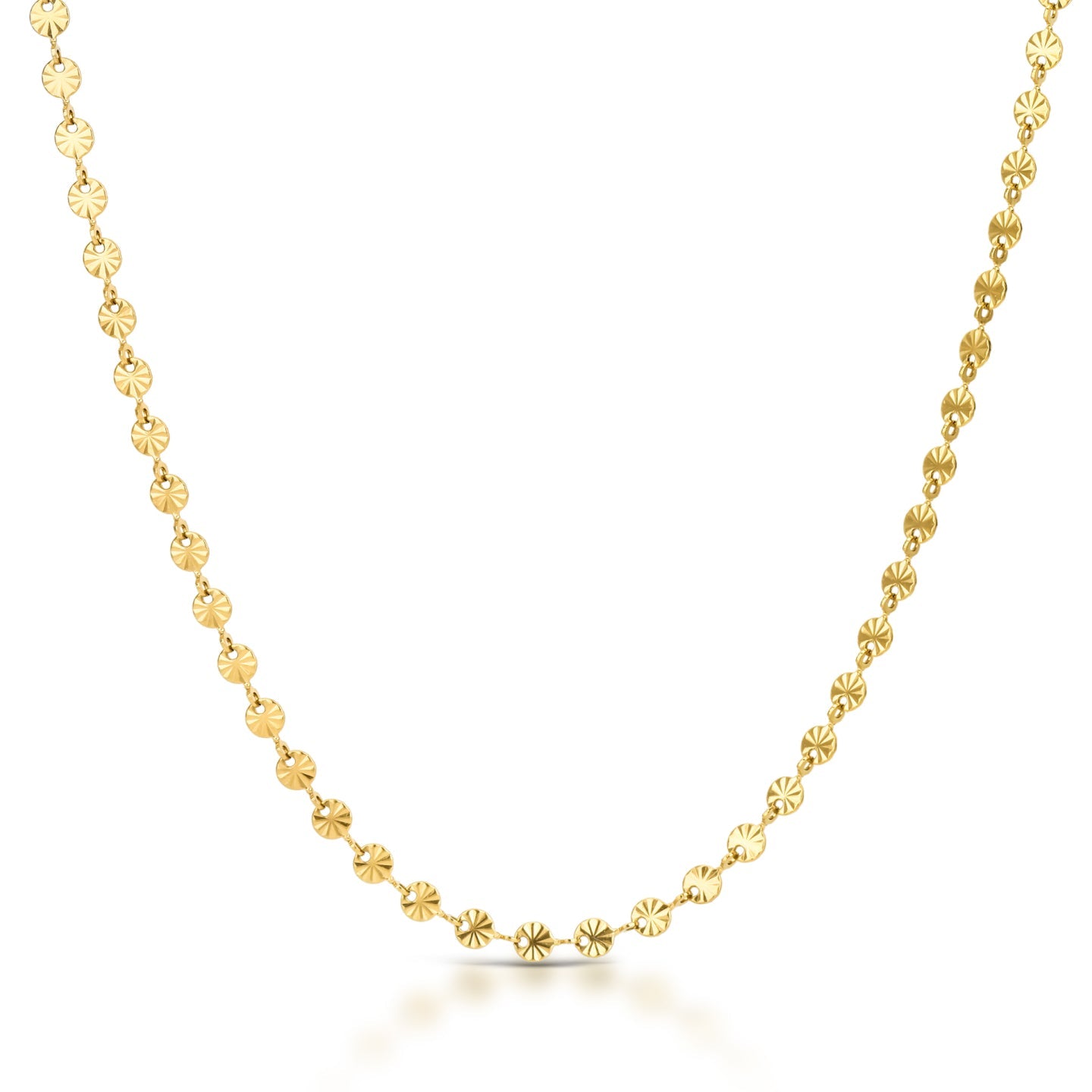 Ana Joalheiros - Colares Dourados - Colar Dourado Senhora Neckmess Essential Gold OJNN99G