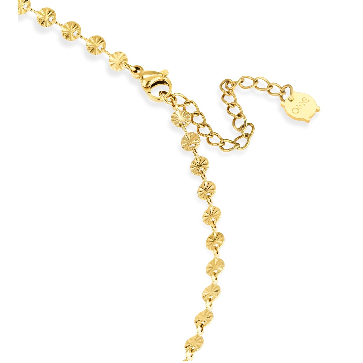 Ana Joalheiros - Colares Dourados - Colar Dourado One Senhora Neckmess Essential Gold OJNN99G 