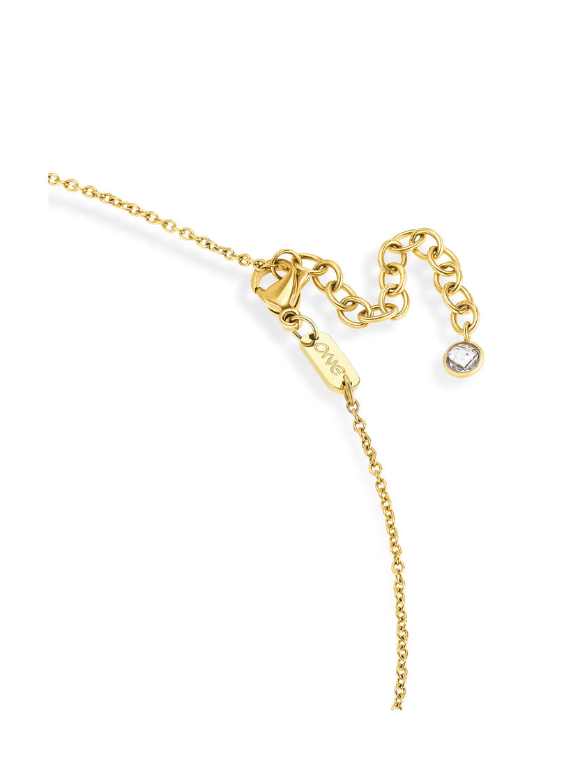 Ana Joalheiros - Colares Dourados - Colar Dourado One Set Colar & Brincos One Birthstone May OJSET24G05 