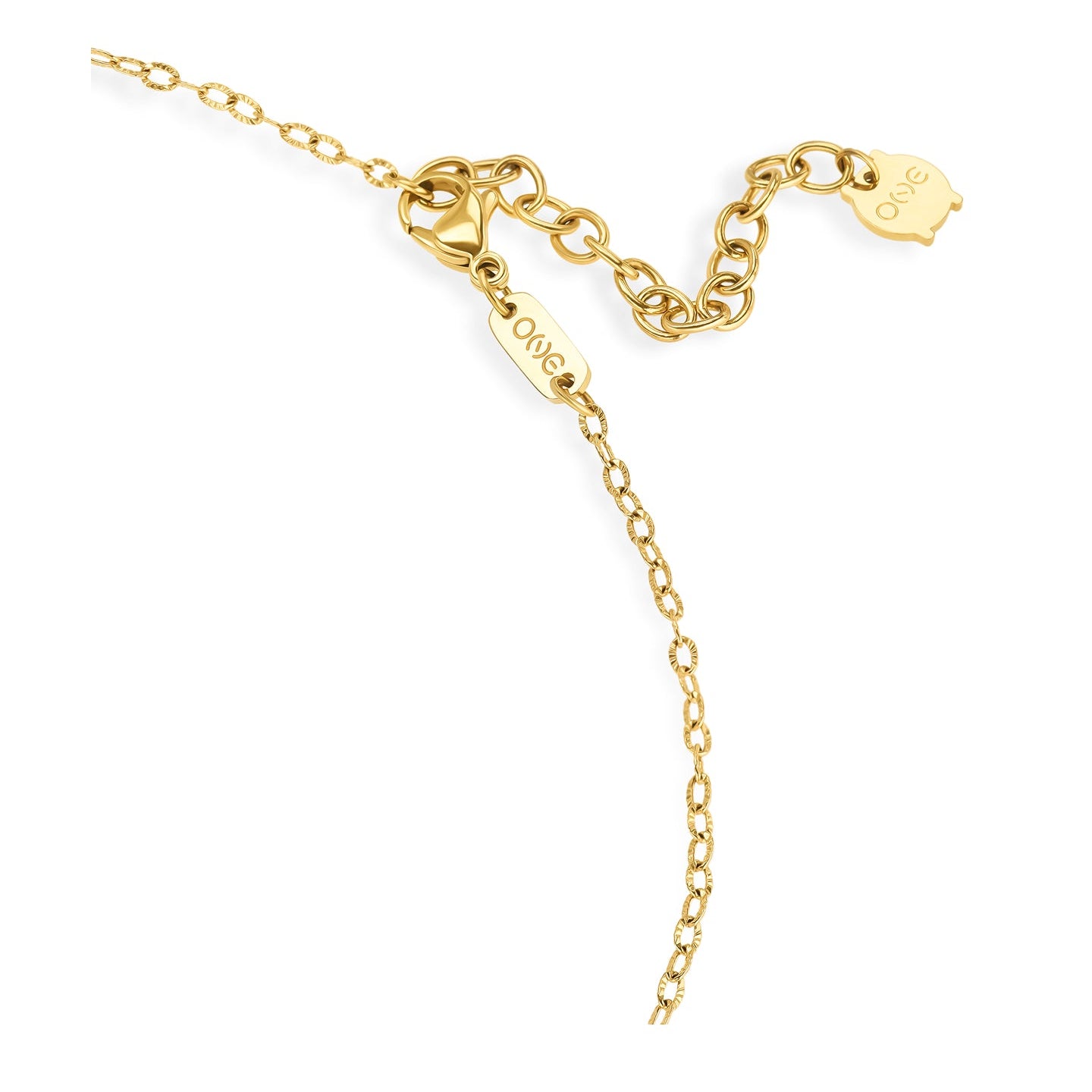 Ana Joalheiros - Colares Dourados - Colar Dourado One Set Colar & Brincos One Senhora Amour Gold OJSET22G