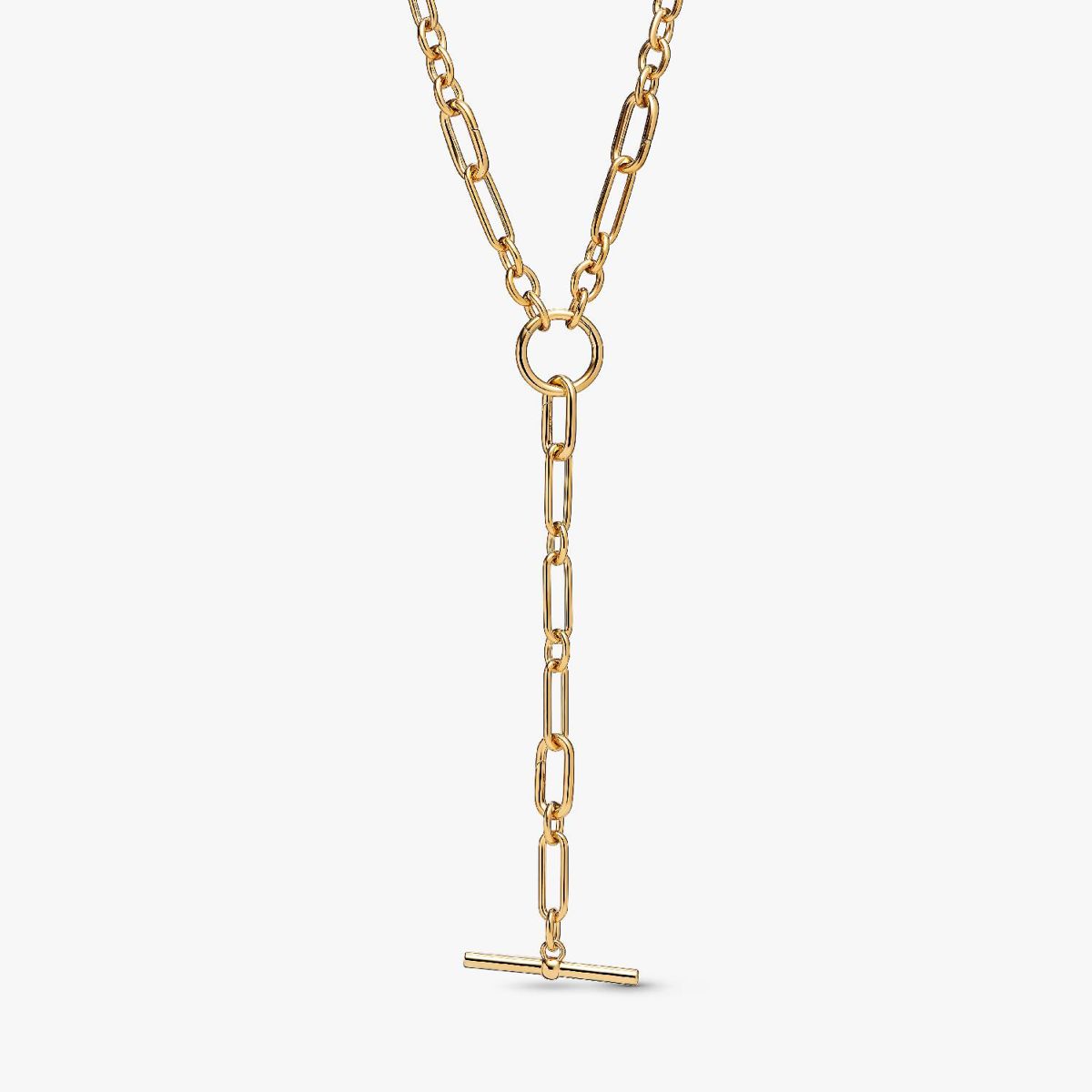 Ana Joalheiros - Colares Ouro - Colar Pandora Corrente Y Dourada 364809C00-45