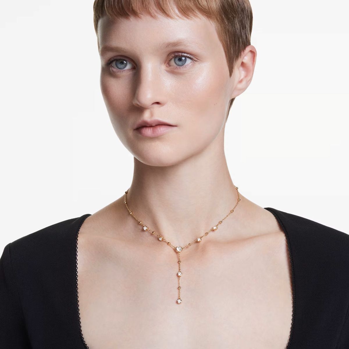 Ana Joalheiros - Colares Femininos - Colar Swarovski Y Imber 5684510 no Pescoço