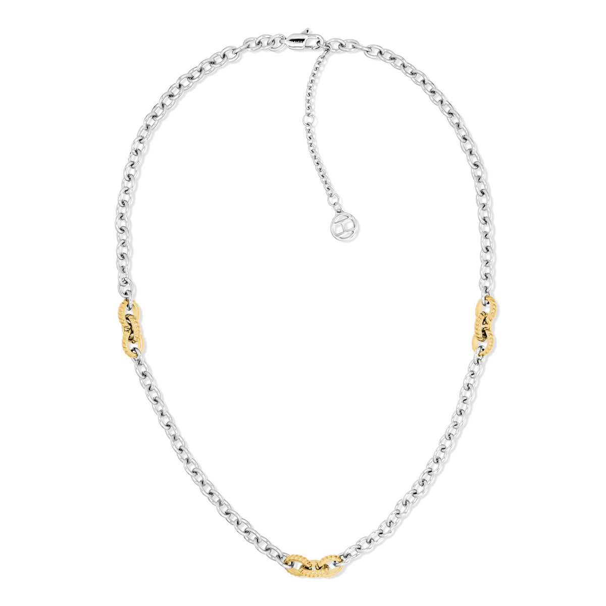 Ana Joalheiros - Colares Tommy Hilfiger - Colar Tommy Hilfiger Rope Prata 2781059