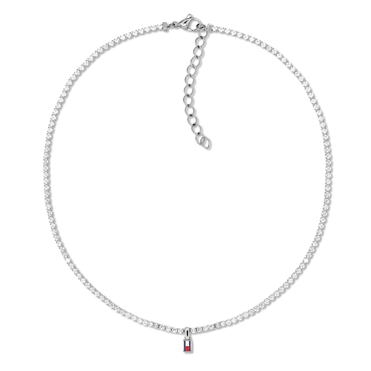 Ana Joalheiros - Colares Tommy Hilfiger - Colar Tommy Hilfiger Tennis Prata 2781094