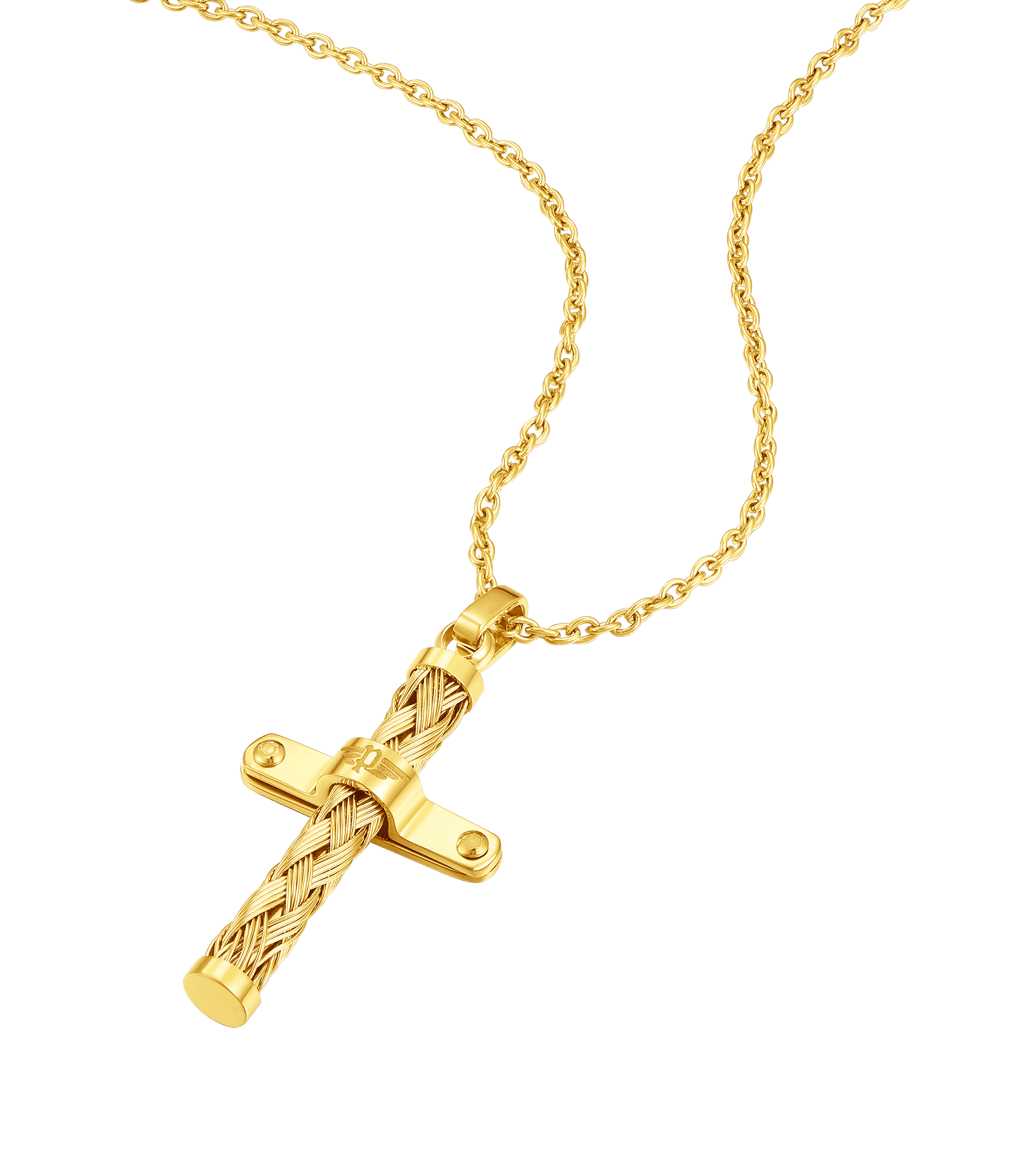 Cruz Ana joalheiros Police dourado