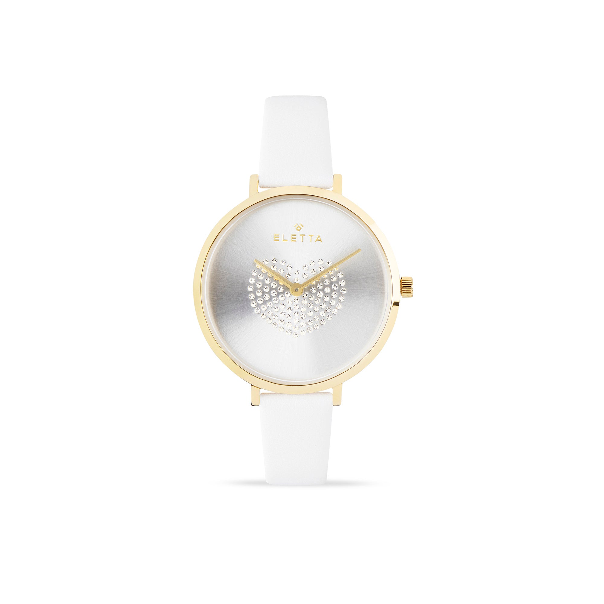 Box Relógio Eletta Hearts Gold