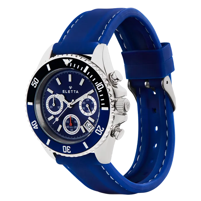 Relógio Eletta Chrono azul