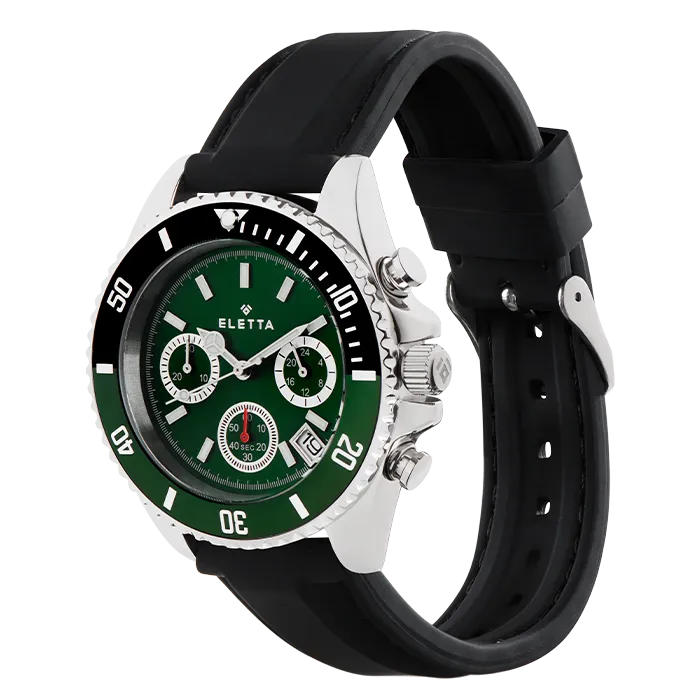 Relógio Eletta Chrono Verde