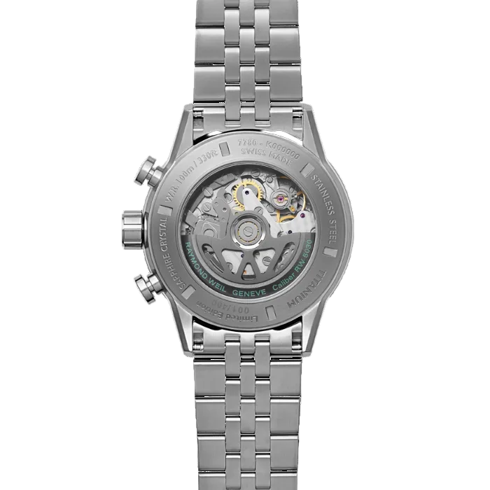 Raymond Weil Freelancer Titanium Bi-Compax Watch