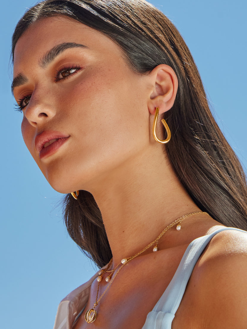 Brincos One Senhora Breeze Gold