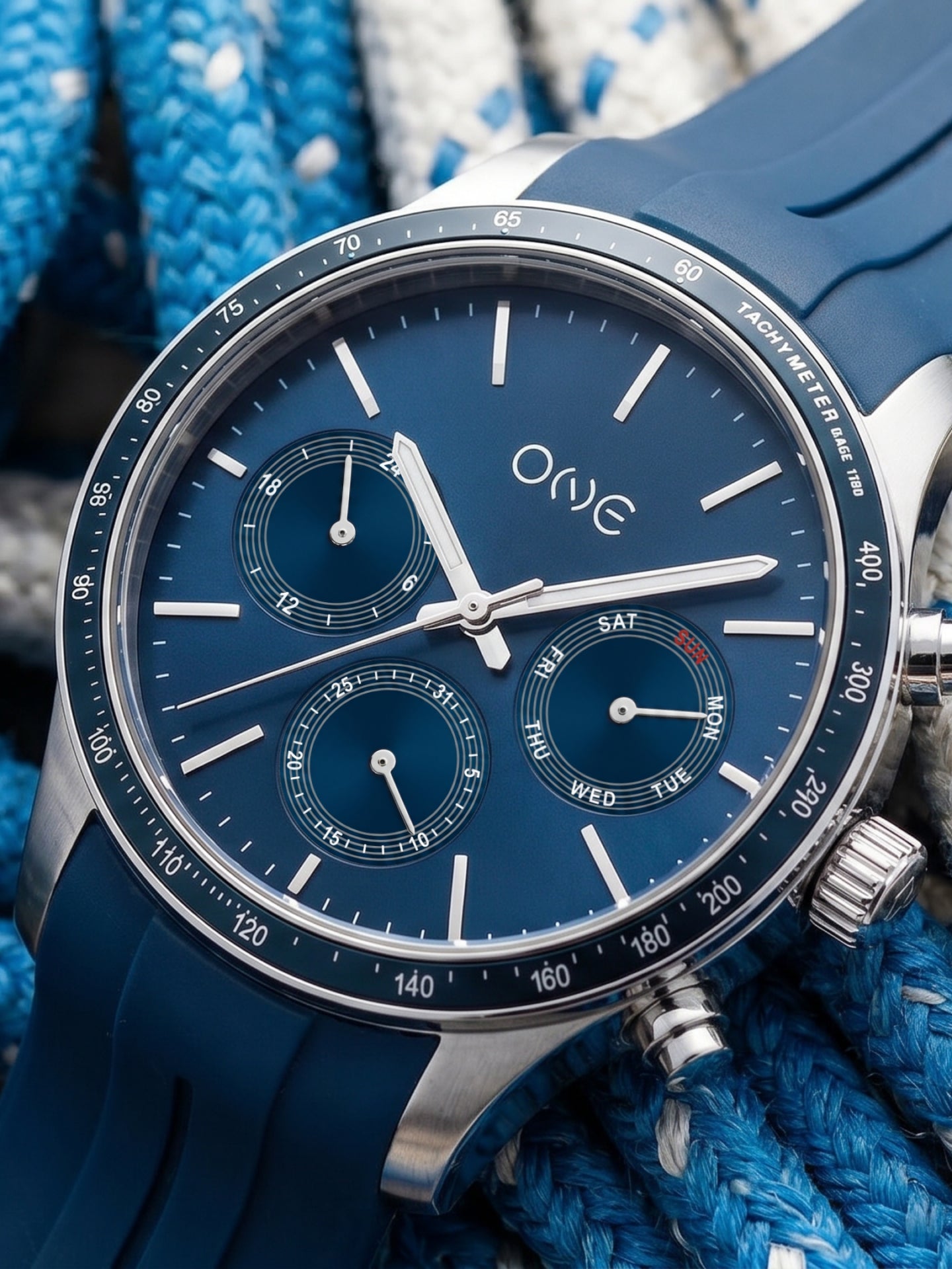 Relógio One Homem Atlantis Blue
