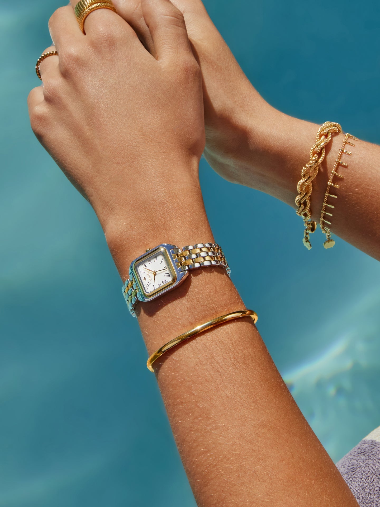 Pulseira One Senhora Tiny Drops Gold