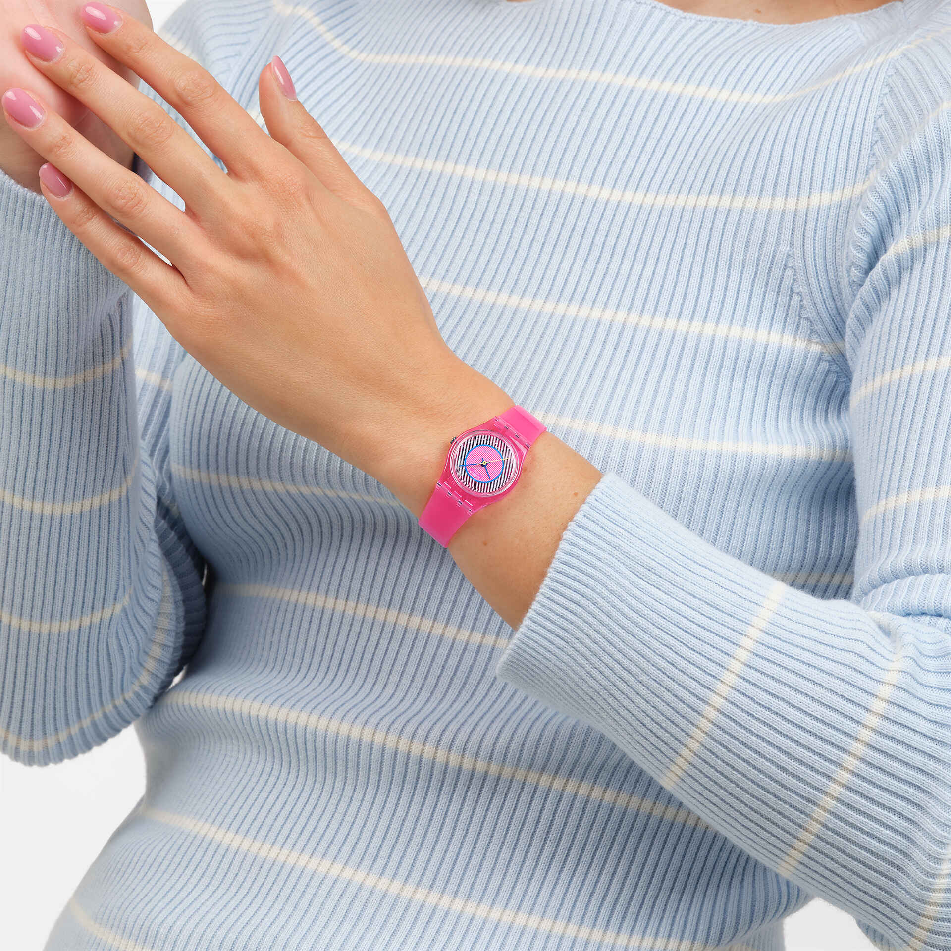 Relógio Swatch PRISMATICALLY PINK