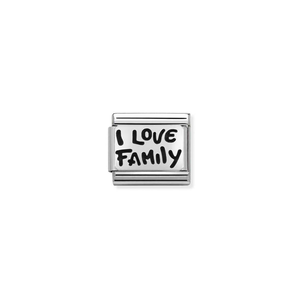 Ana Joalheiros - Peças Nomination - Link Nomination  I Love Family 330102/34 simbolo