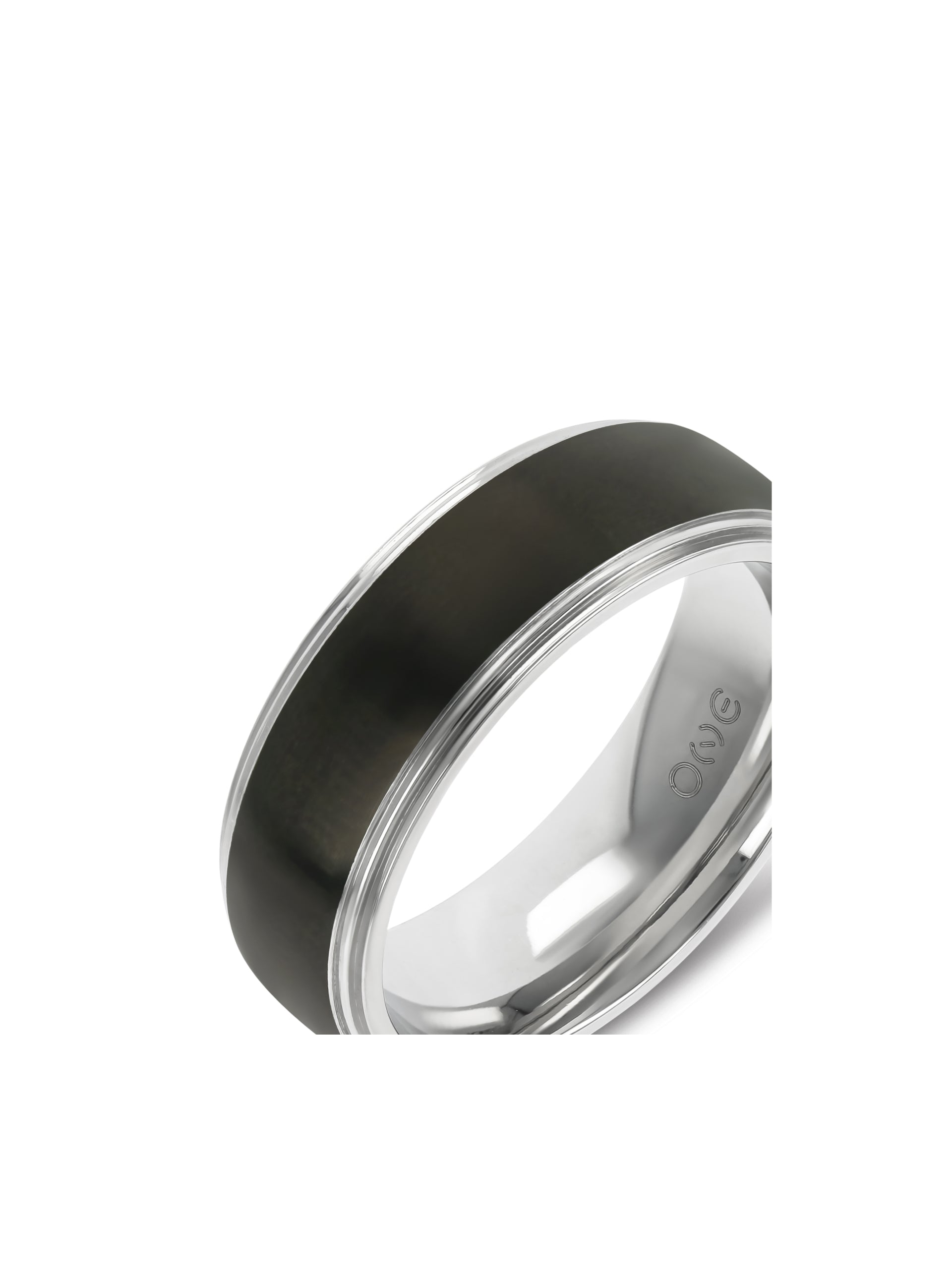 Anel One Men Shadow Steel 11