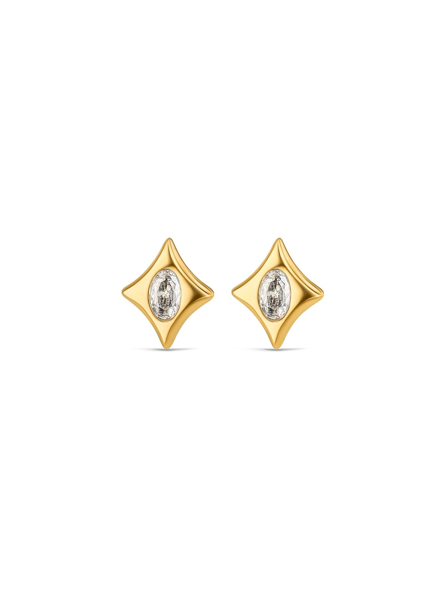 Brincos One Senhora Elena Tiny Divine Gold