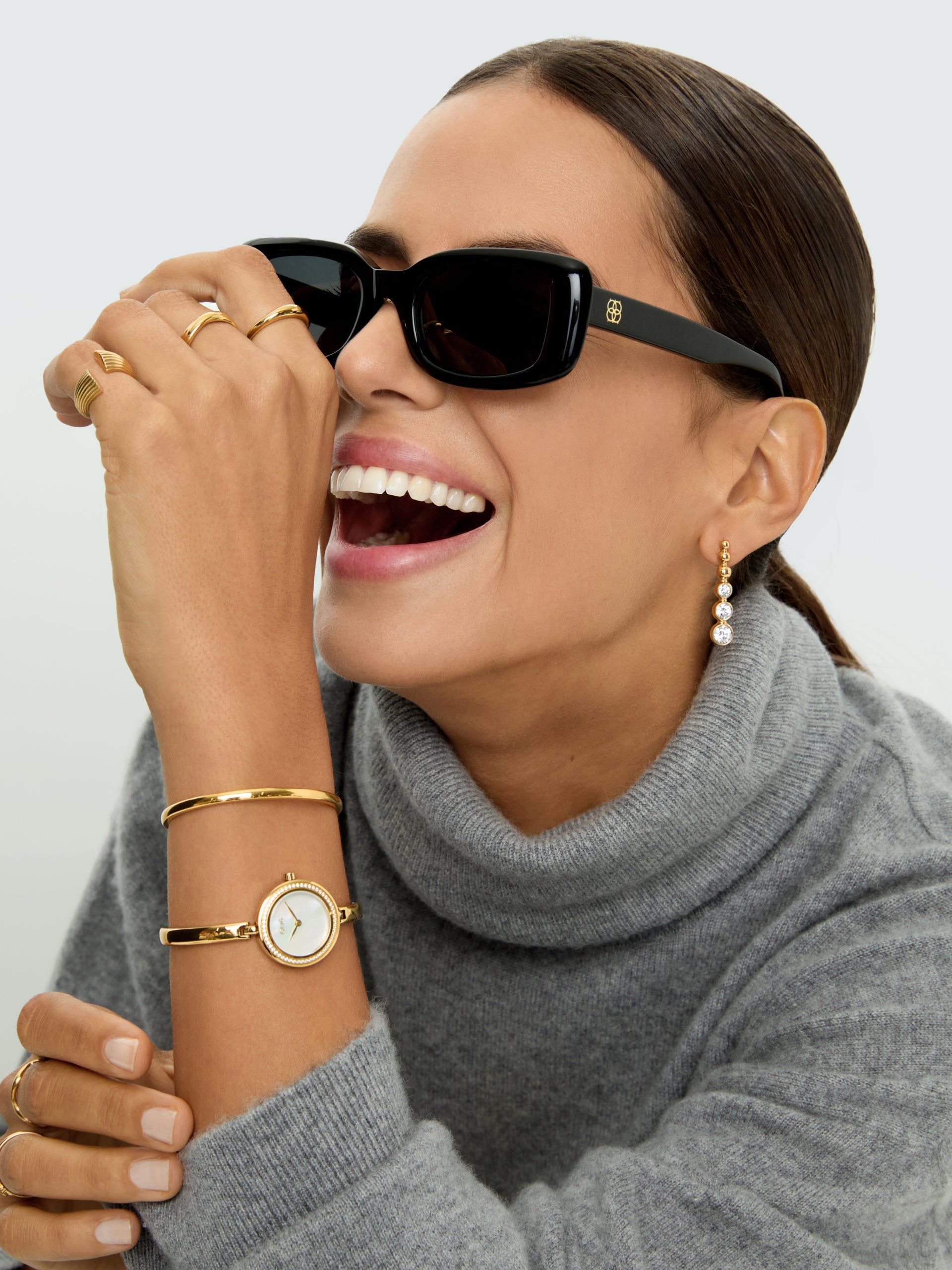 Bangle One Dazzle Golden