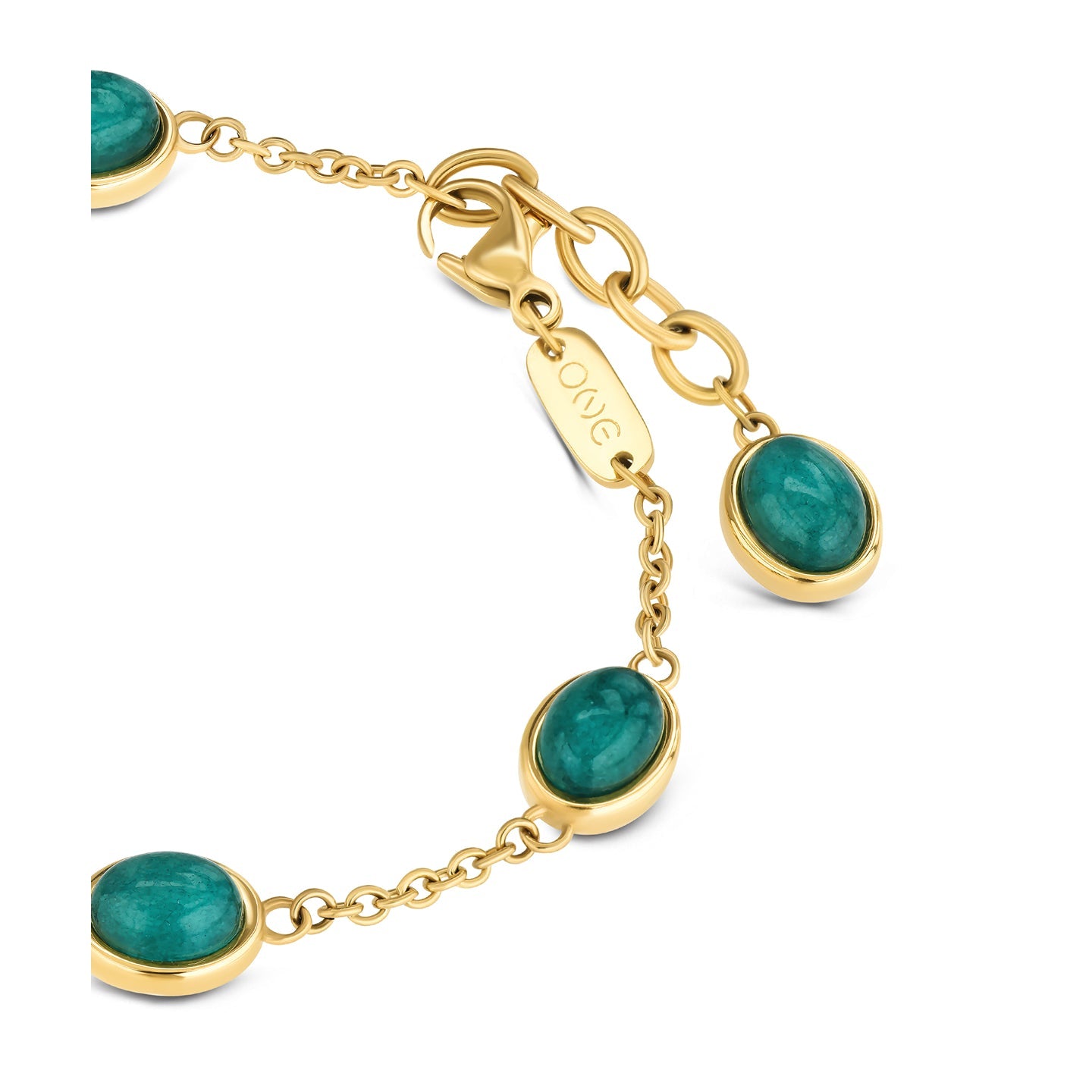 Pulseira One Salina Oval Deep Green