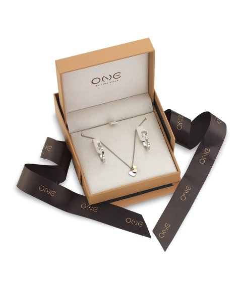 Set Colar & Brincos One Crazy Heart