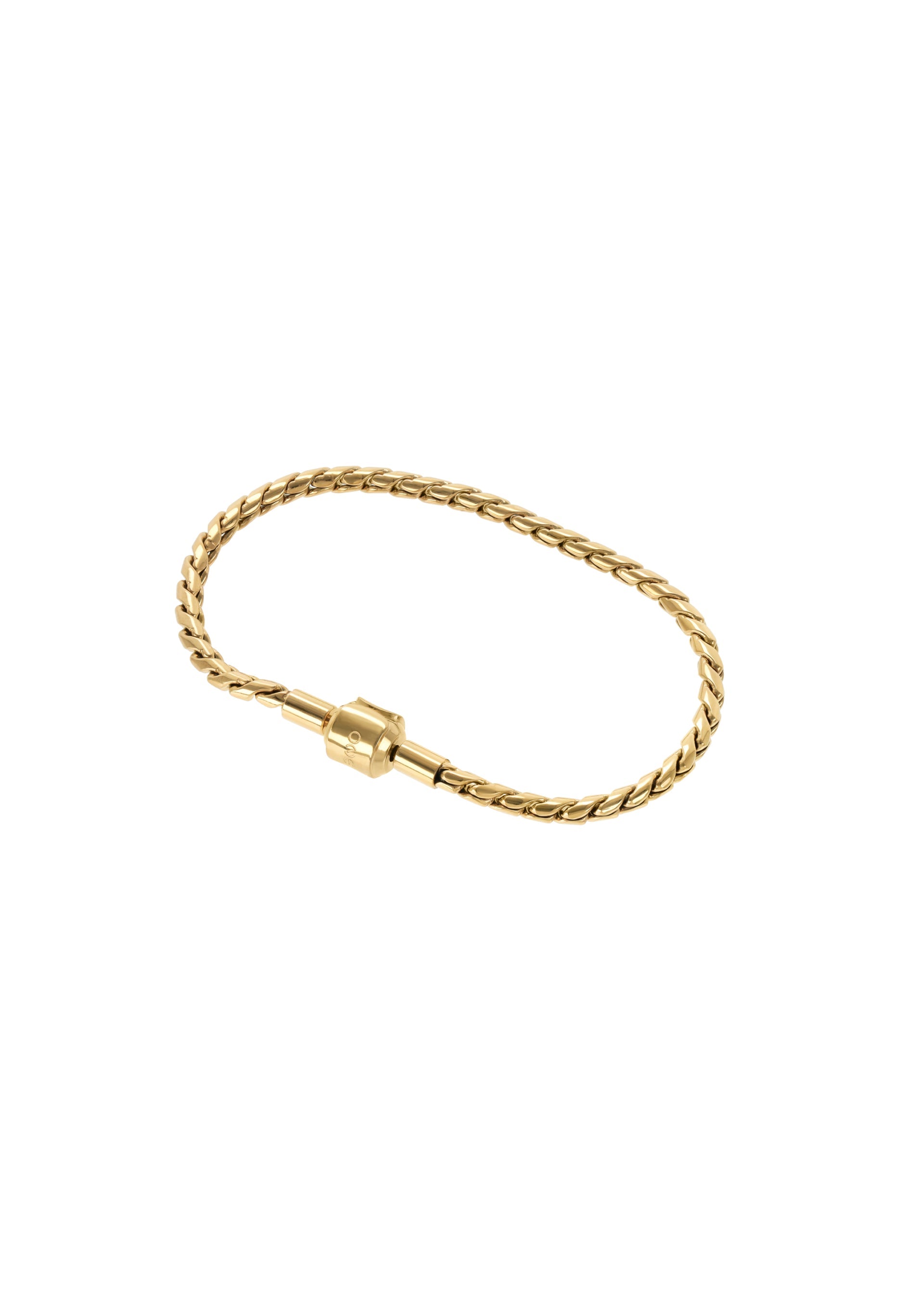 Pulseira One Energy Master Twisted Golden