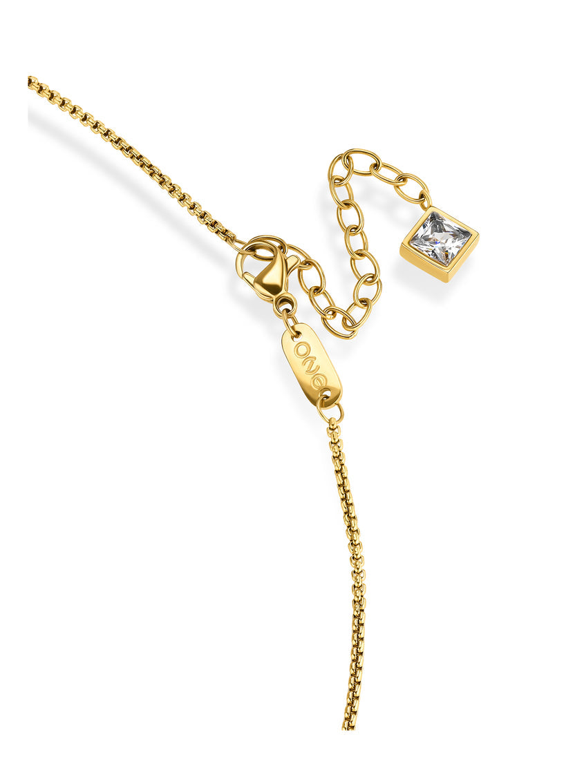 Colar One Senhora Chess Spiral Gold