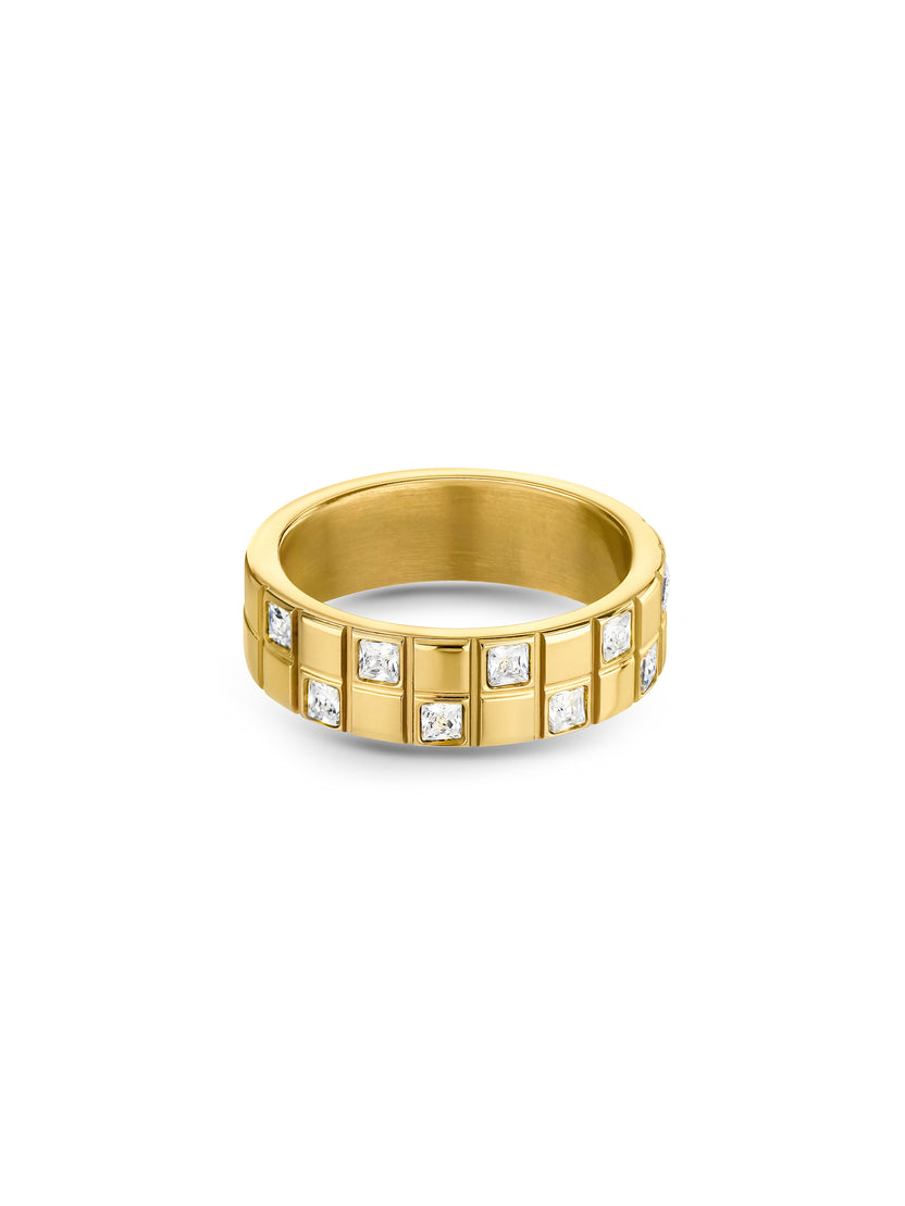 Anel One Senhora Chess Crystal