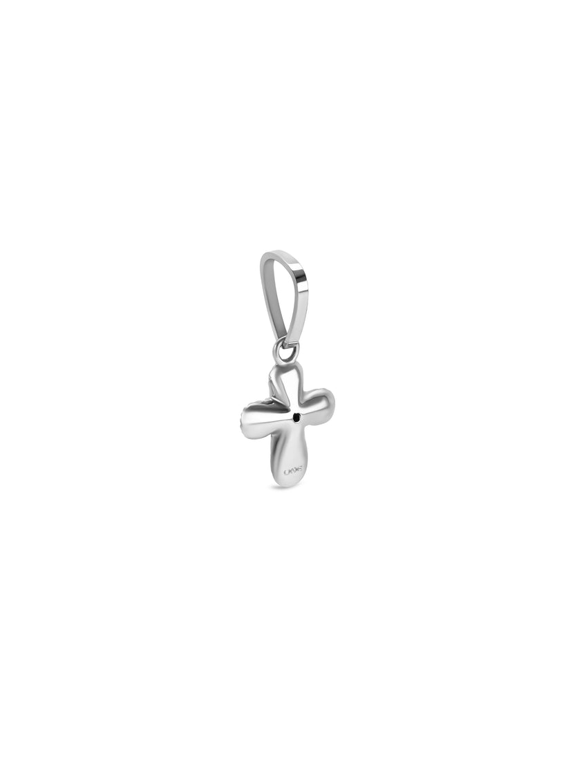 Charm One Energy Cross Silver