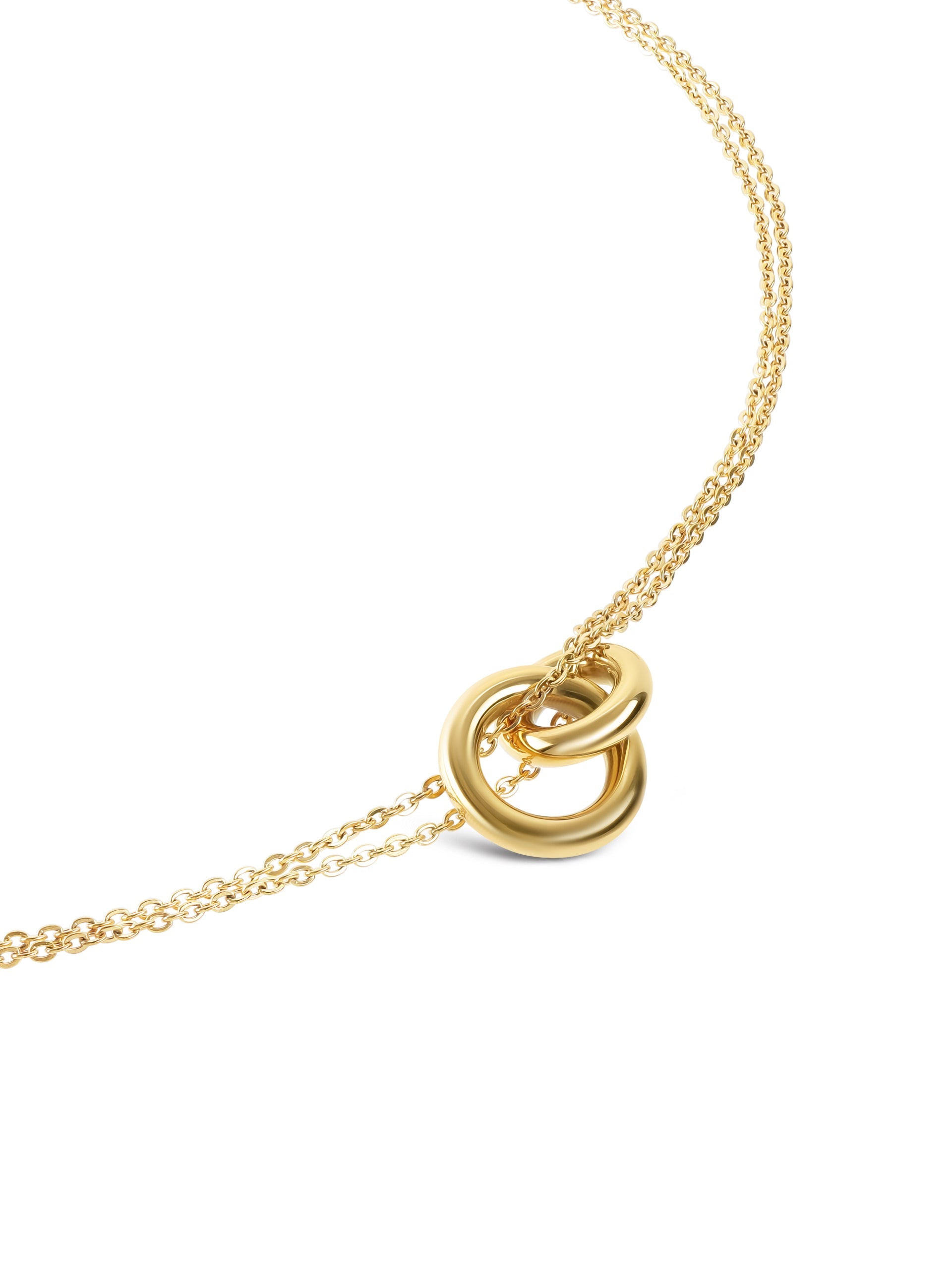 Colar One Luminous Circle Golden